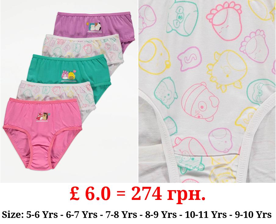 Squishmallows Briefs 5 Pack