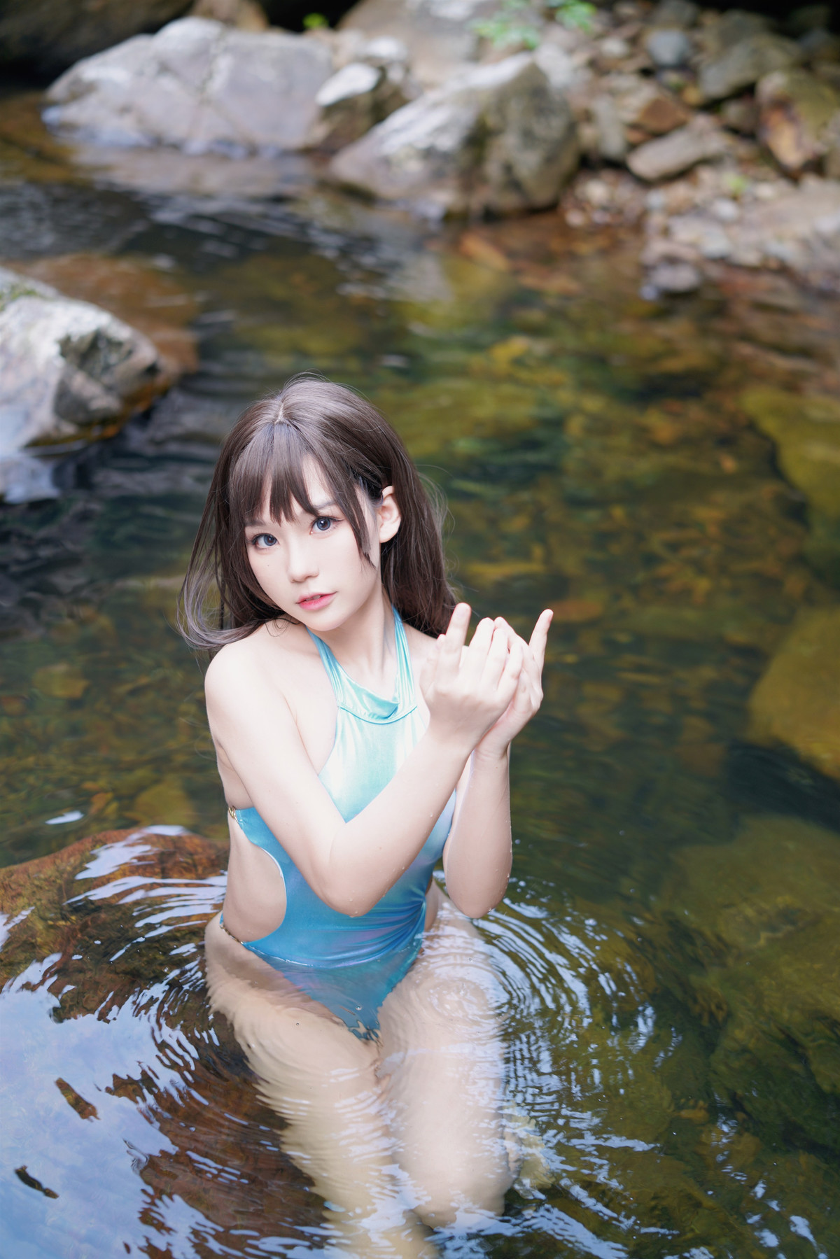 Cosplay 七七娜娜子 竞泳 13