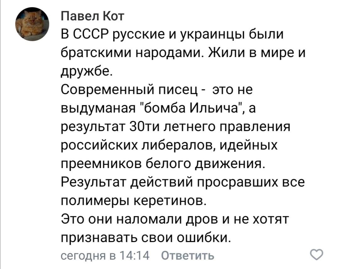Социалистическая утопия и СВО