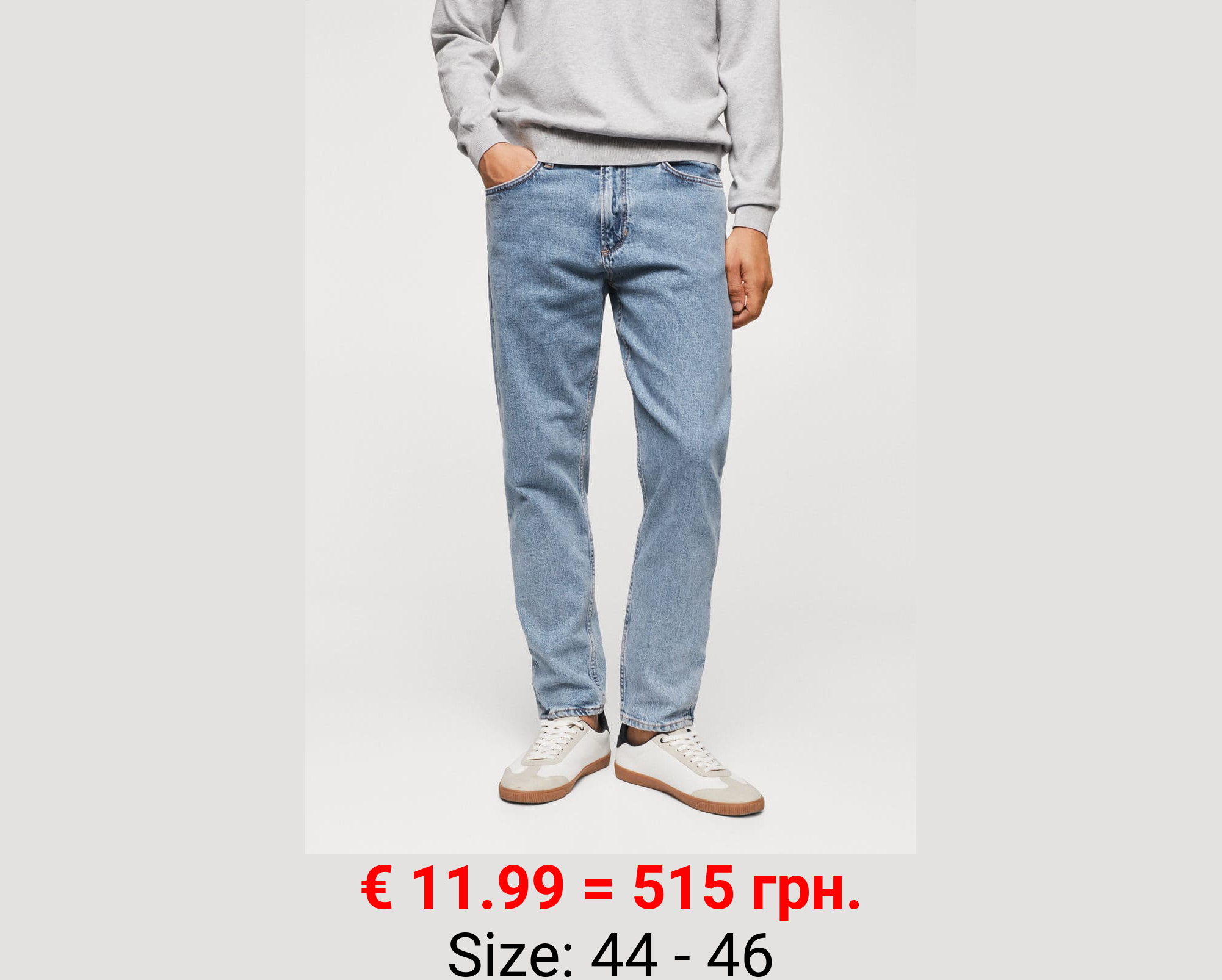 Jeans ben tapered cropped