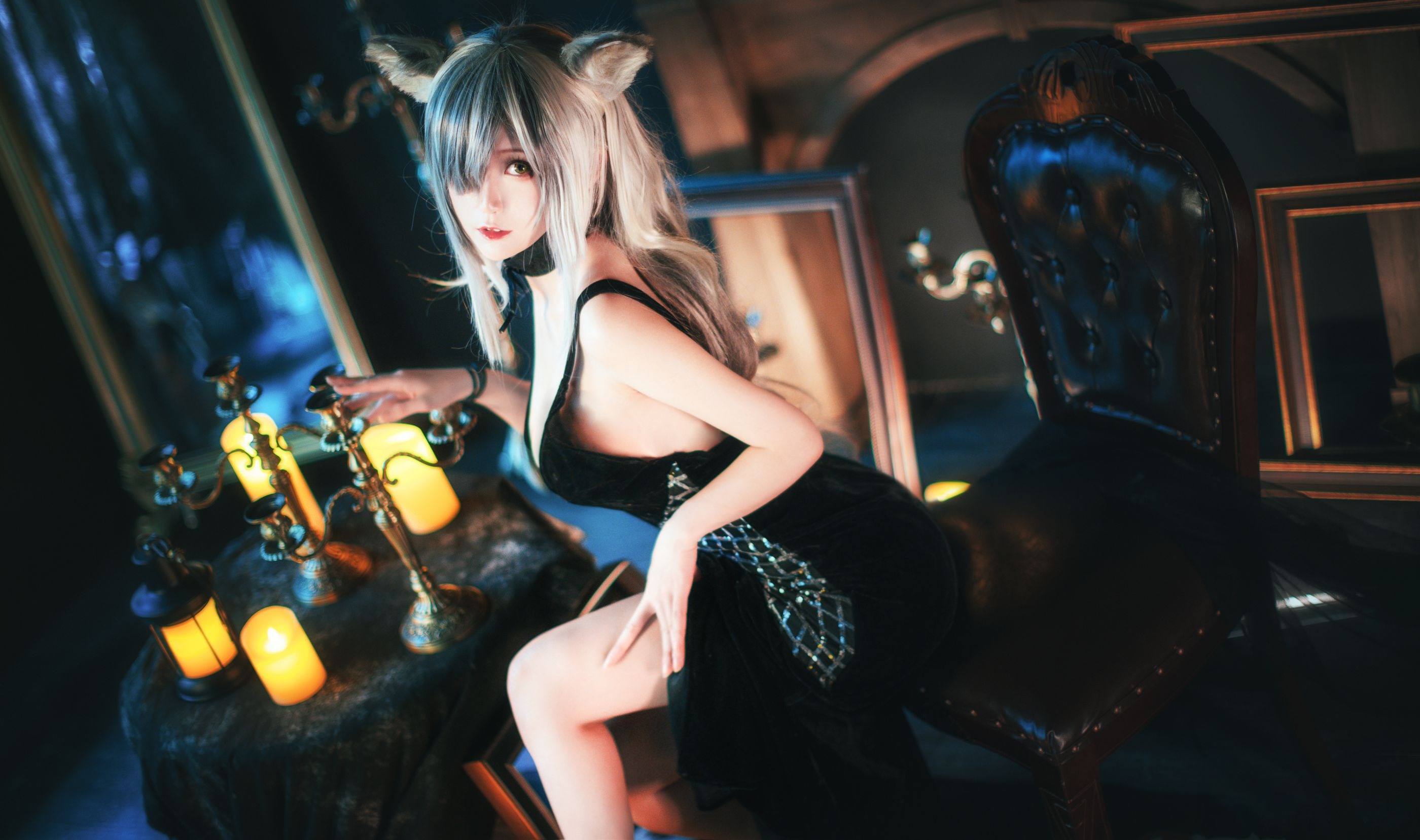 yui金鱼 - 八重樱+明日方舟 黑 [30P-167MB] 19