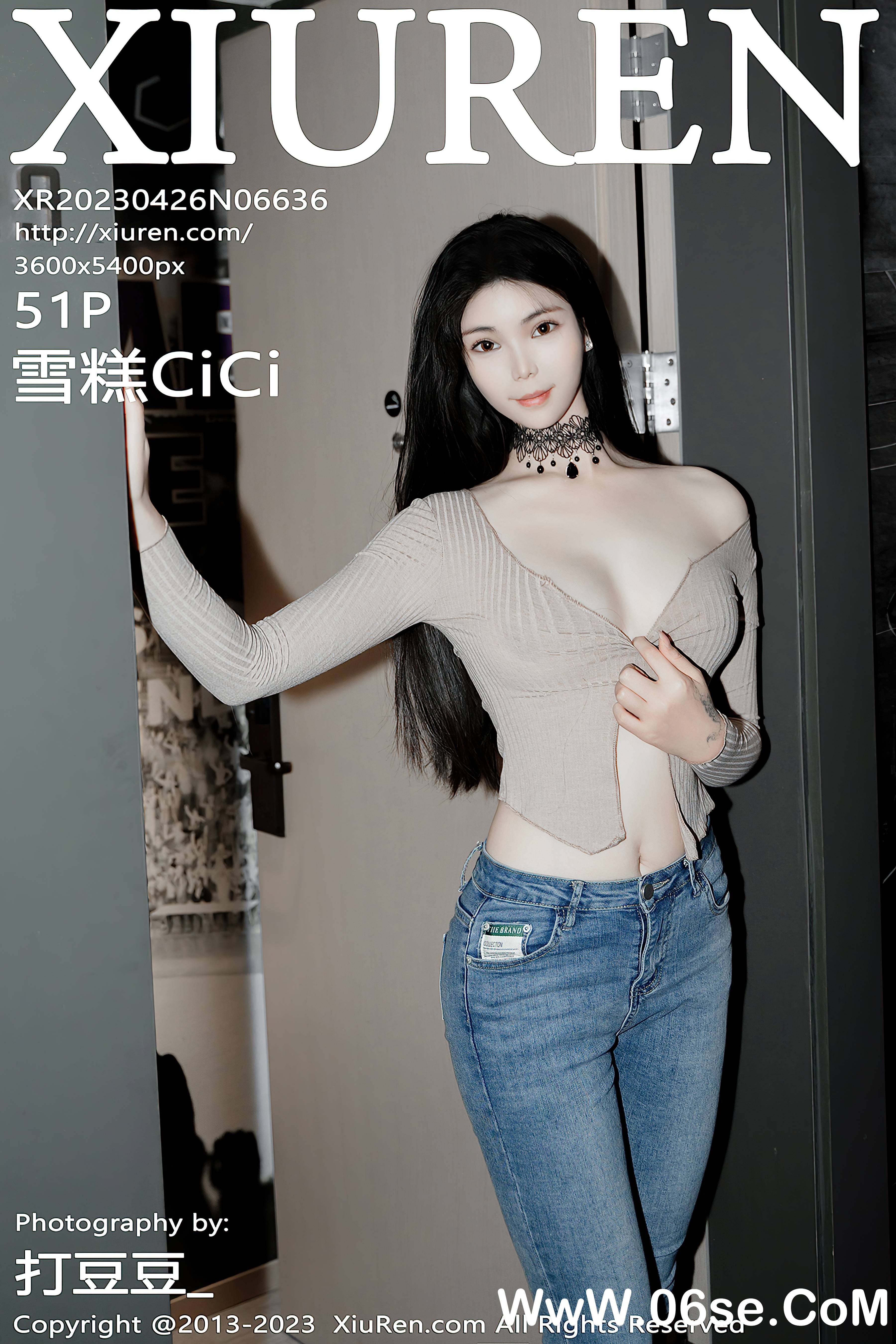 [XiuRen秀人网] 2023.04.26 No.6636 雪糕CiCi-六色网