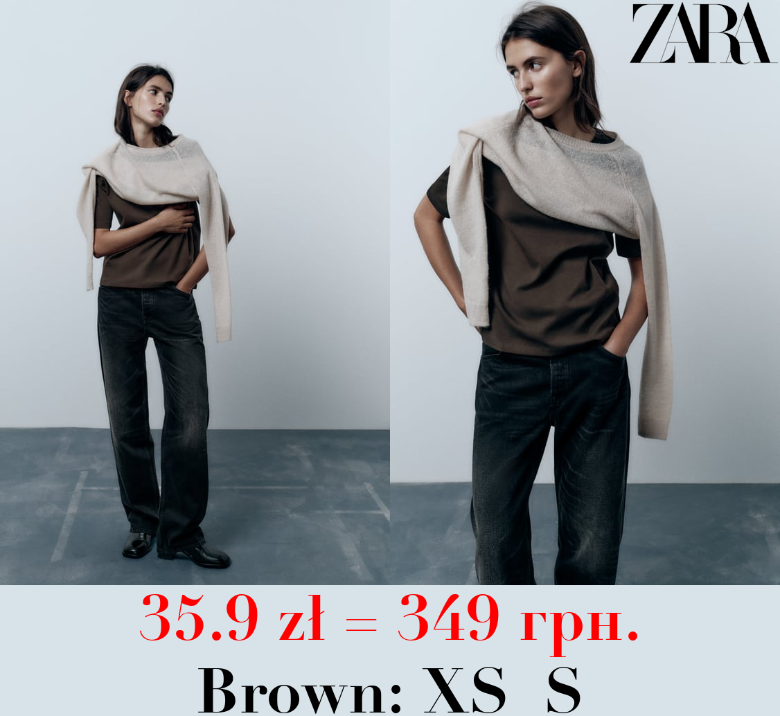 COTTON INTERLOCK CLEAN EFFECT T-SHIRT