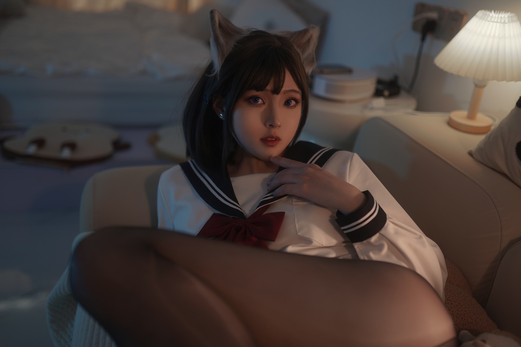 Cosplay Natsuko夏夏子 大尾巴猫 42
