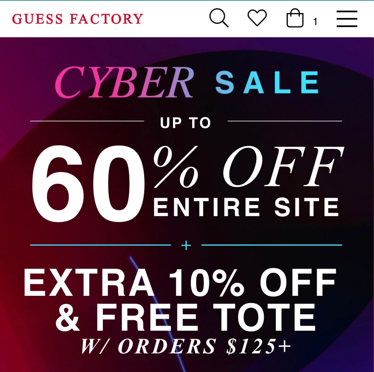 Guess factory