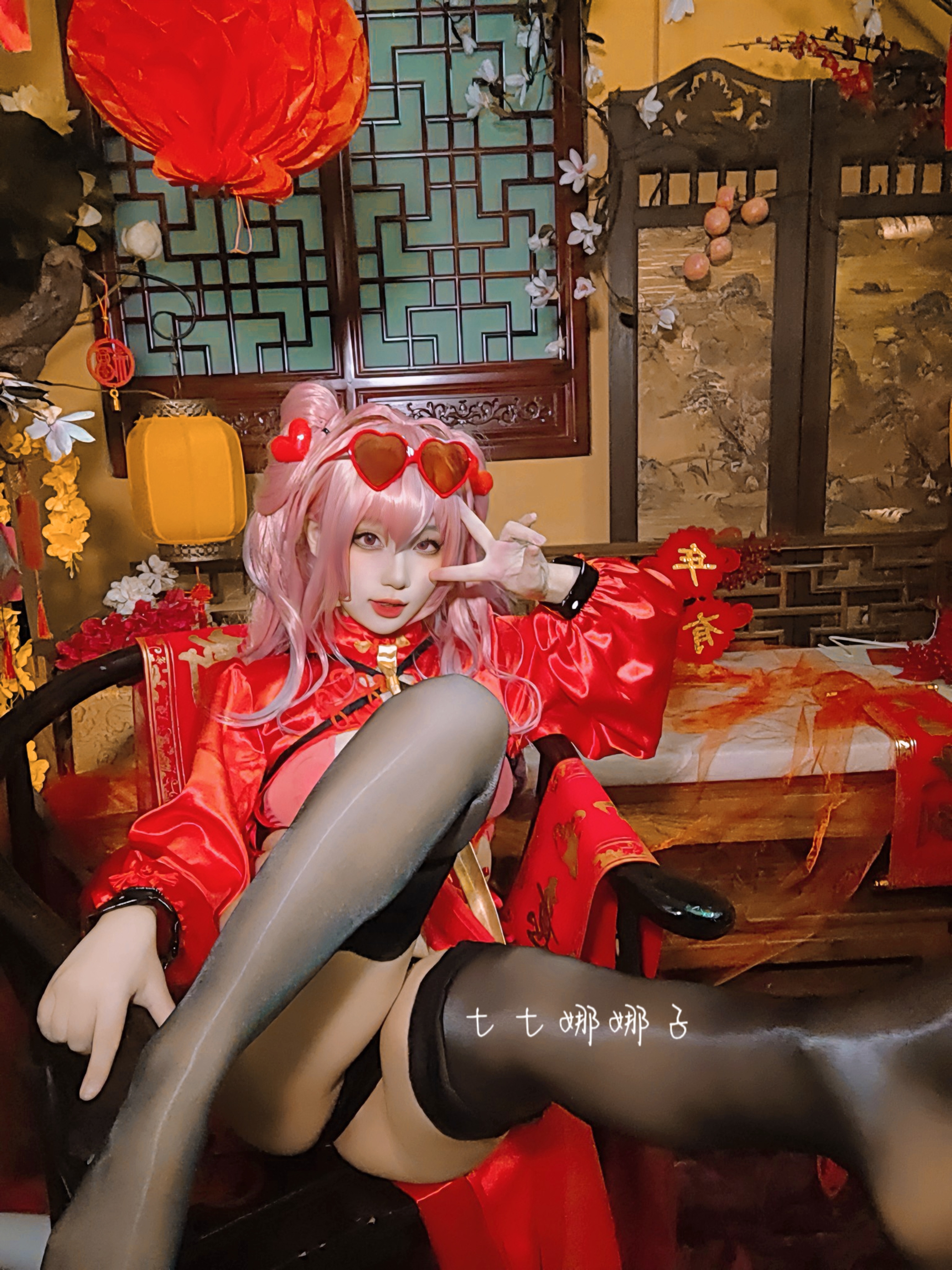 七七娜娜子 布莱默顿新春旗袍 [108P6V-770MB] 63