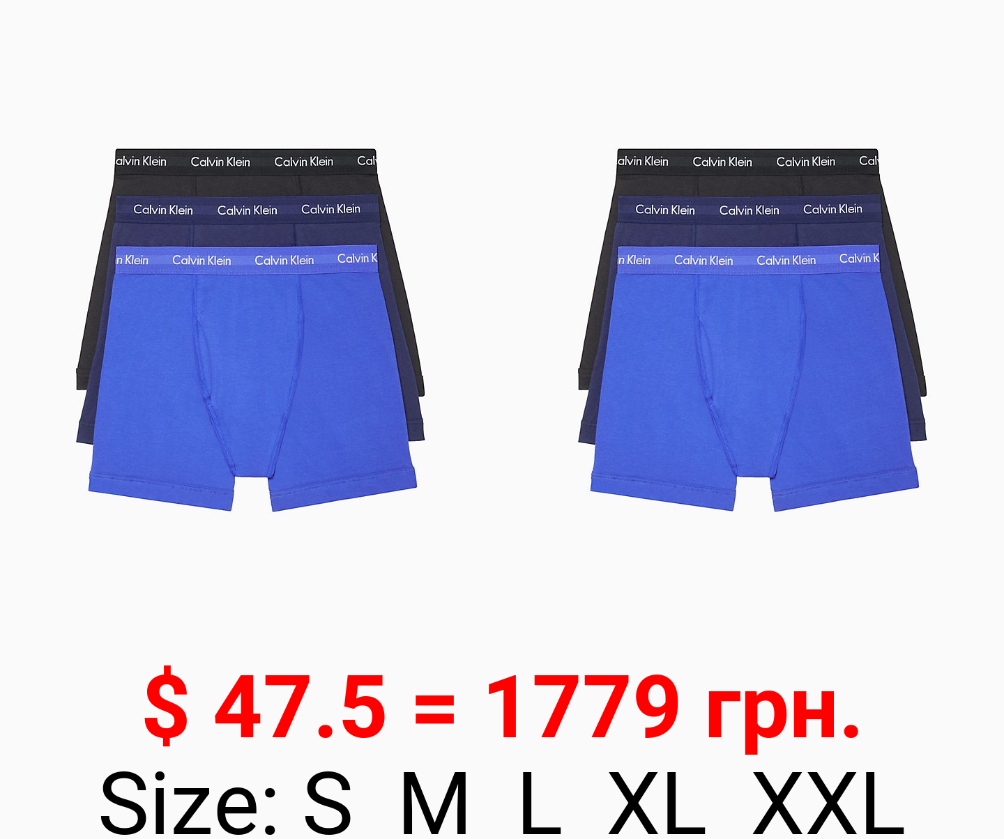 Cotton Stretch 3-Pack Boxer Brief