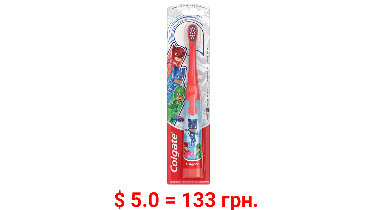 Colgate Kids Battery Powered Toothbrush, PJ Masks