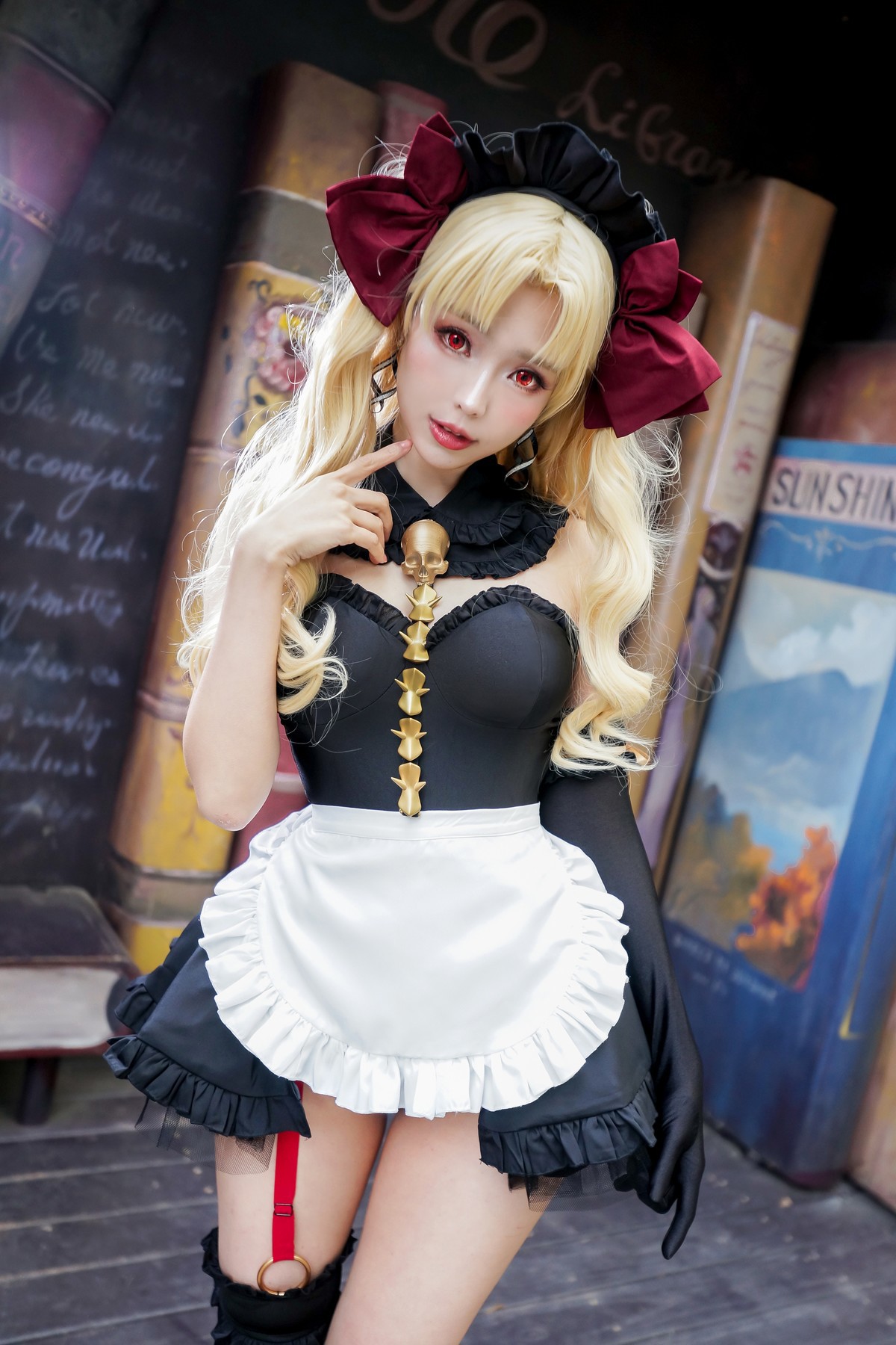 Cosplay ElyEE子 远坂凛 女仆 3