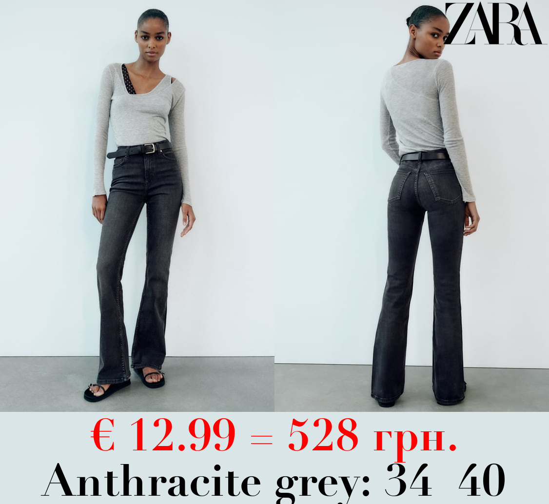 TRF FLARE MID-RISE FULL LENGTH JEANS