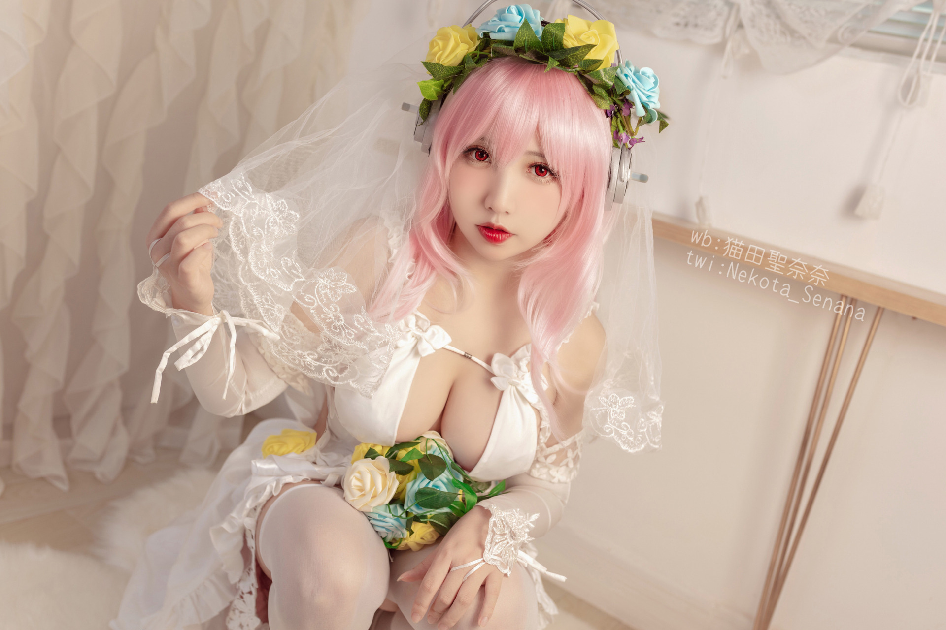 [猫田圣奈奈] 索尼子十周年花嫁 Super Sonico 5