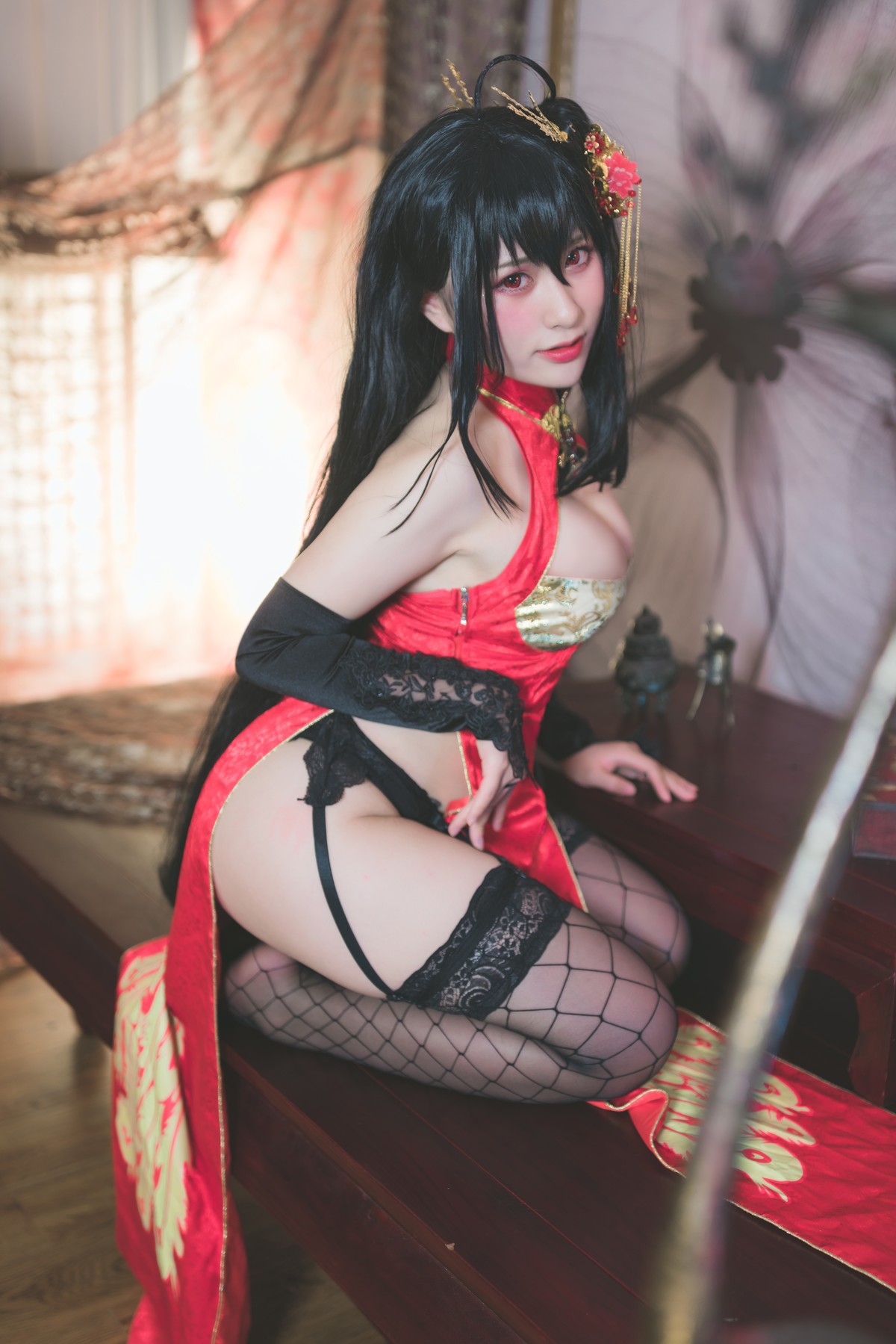 Cosplay 柘烟Zuken 大凤旗袍 19