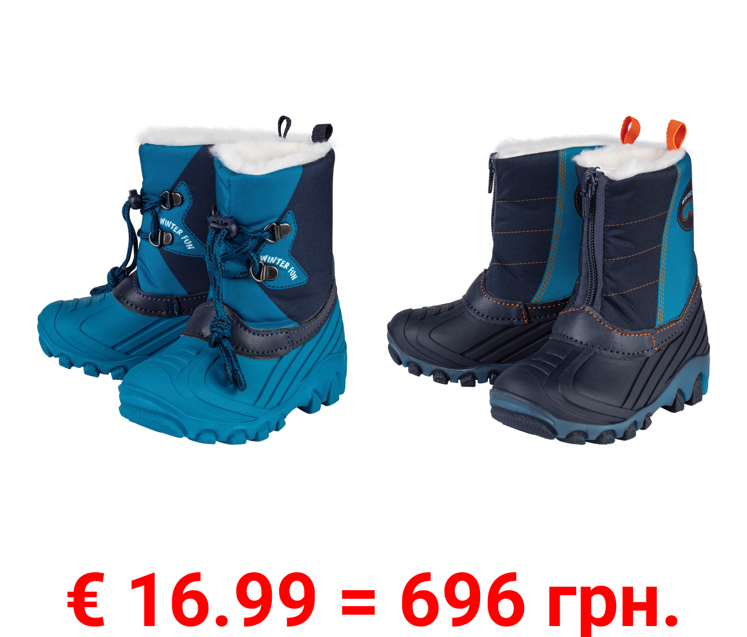 lupilu® Kleinkinder LED-Winterstiefel mit Blink-Effekt