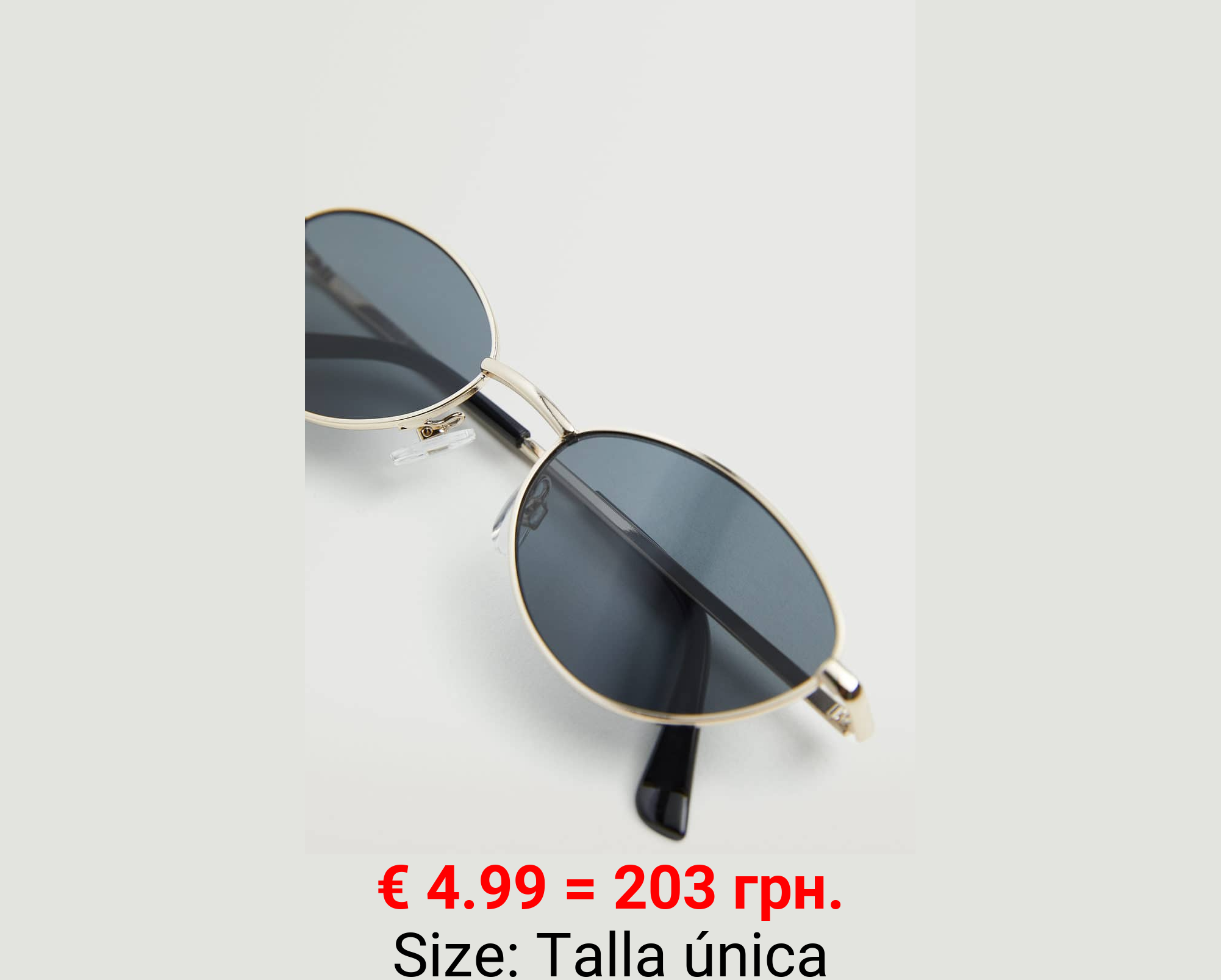 Gafas de sol montura metálica