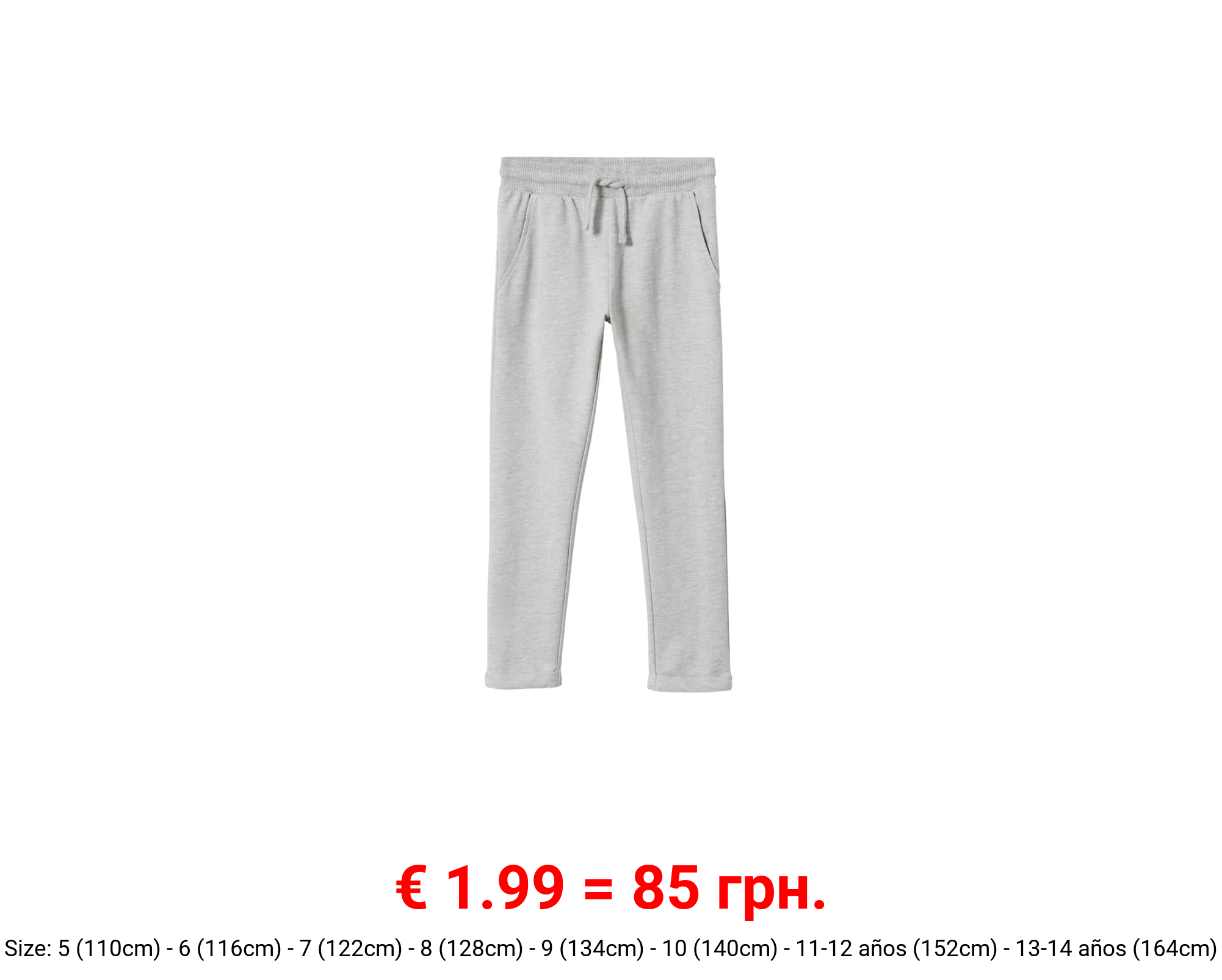 Pantalón jogger algodón