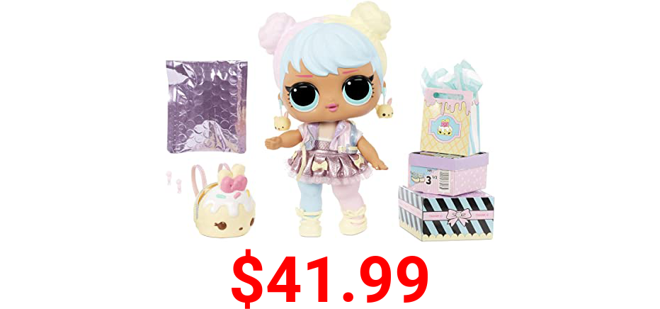 LOL Surprise Big BB Bon Bon - 11 Inch Large Baby Doll with Colorful Surprises - Toy Doll and Doll Accessories - Happy Birthday Collectible Girls Gifts and Toys for Ages 4-14 Years