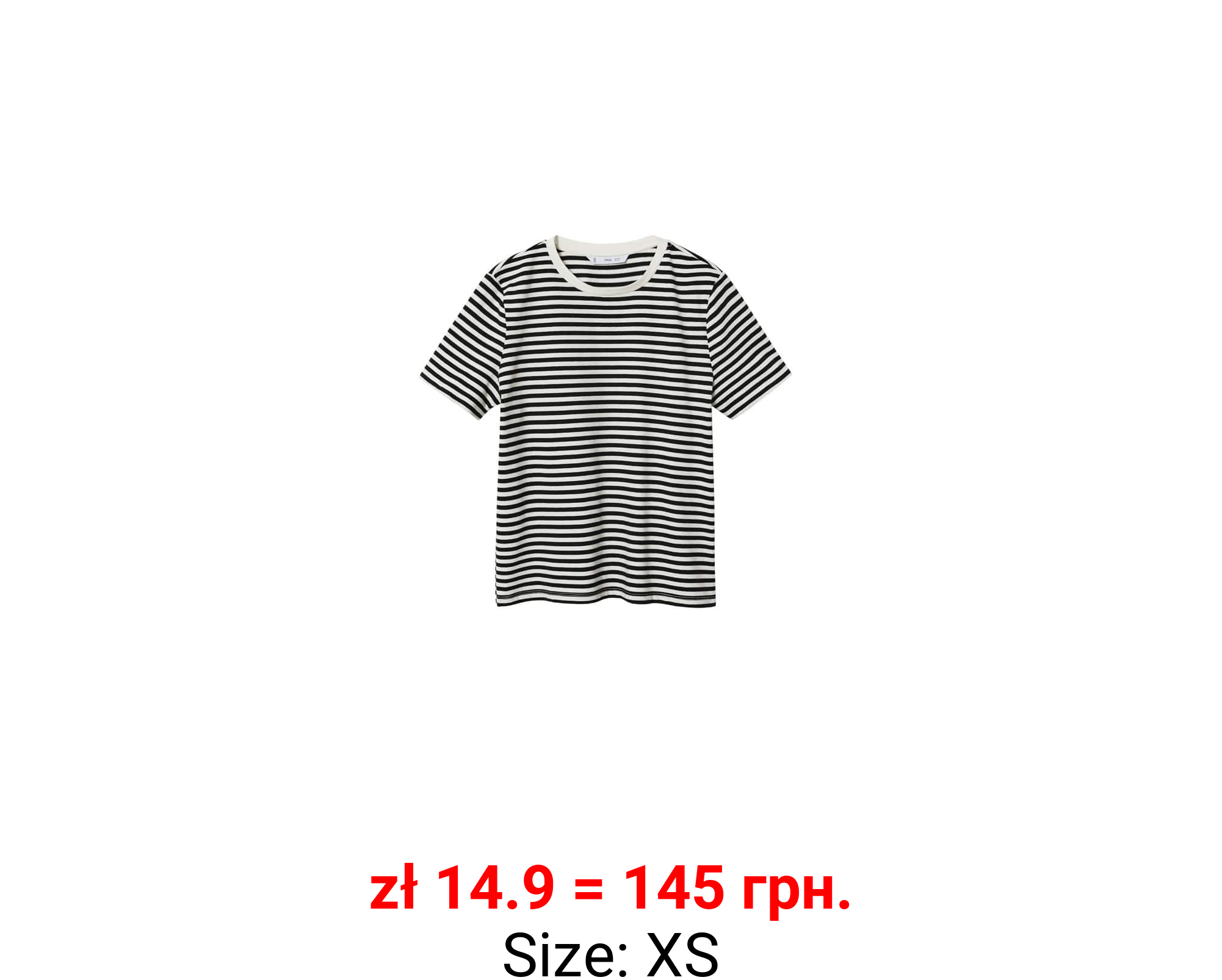 Camiseta algodón rayas