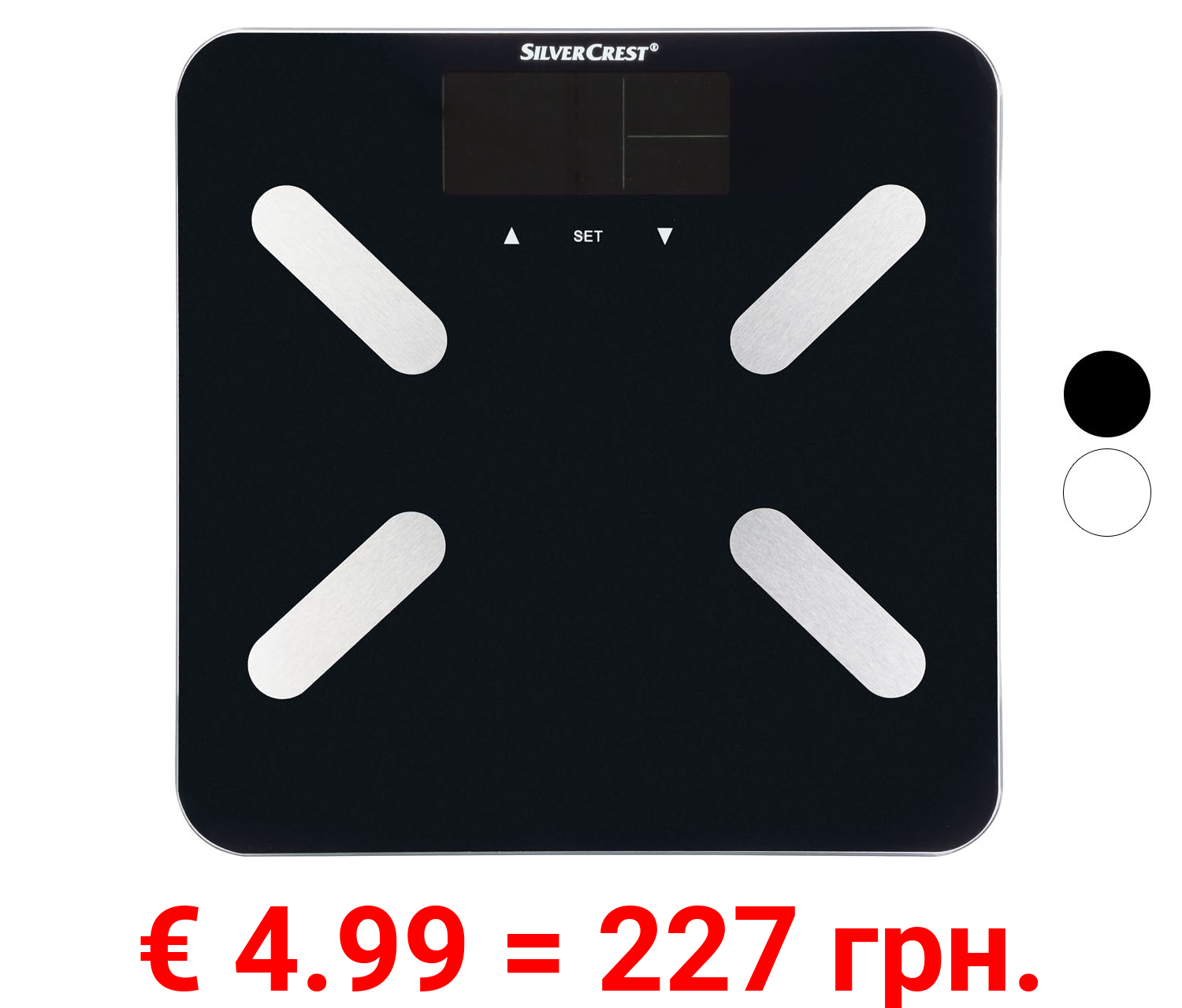 SILVERCREST® PERSONAL CARE Diagnosewaage »SPWD 180«