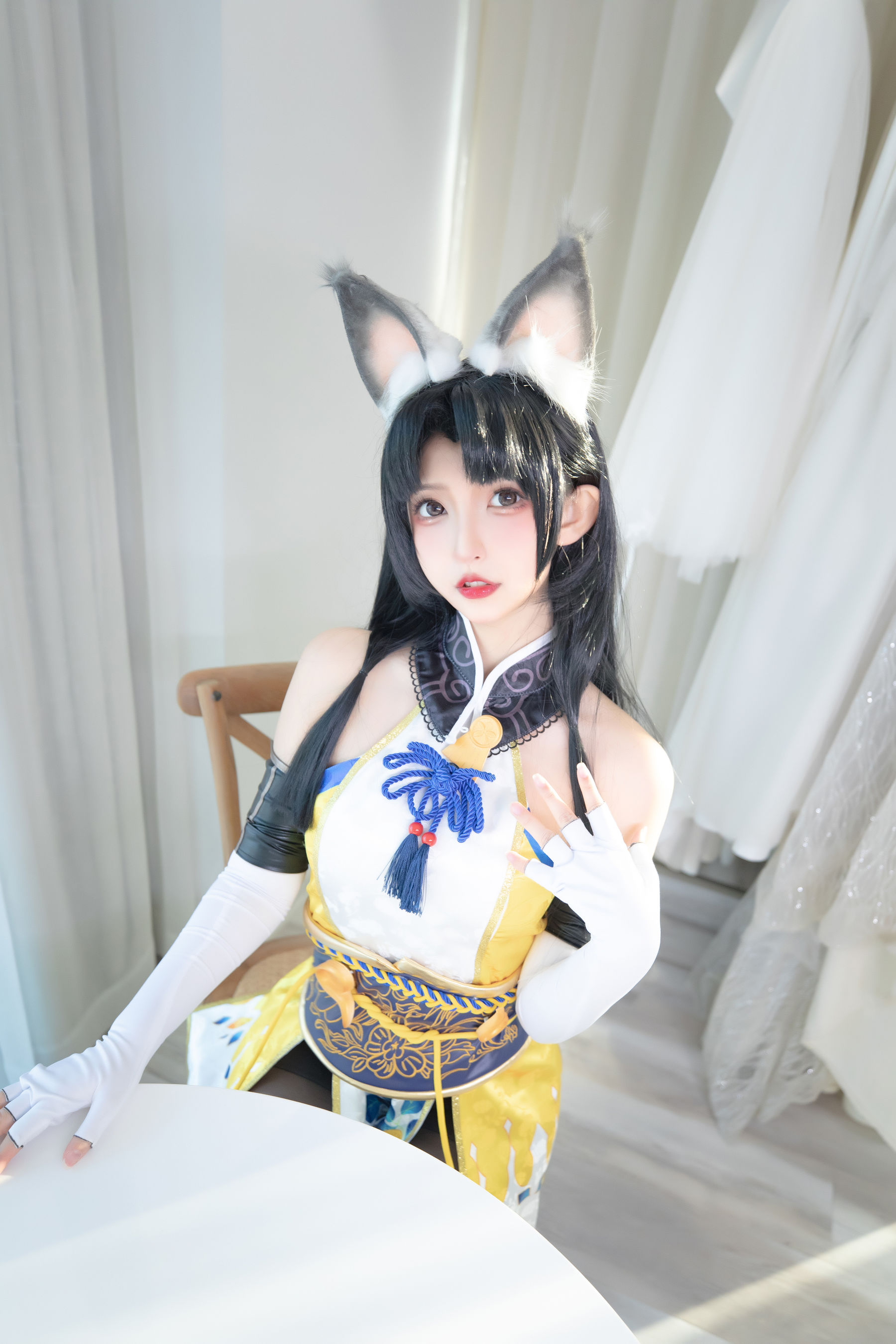 [网红COS]_萝莉神楽板真冬_黑丝胡桃-写真图集共72P 2
