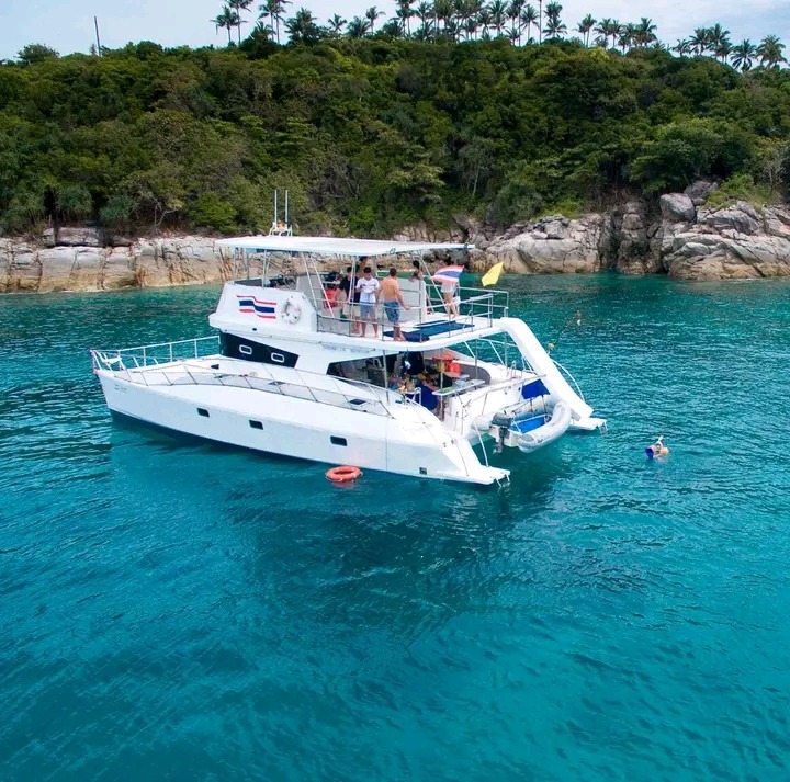 Yellow Fish Catamaran