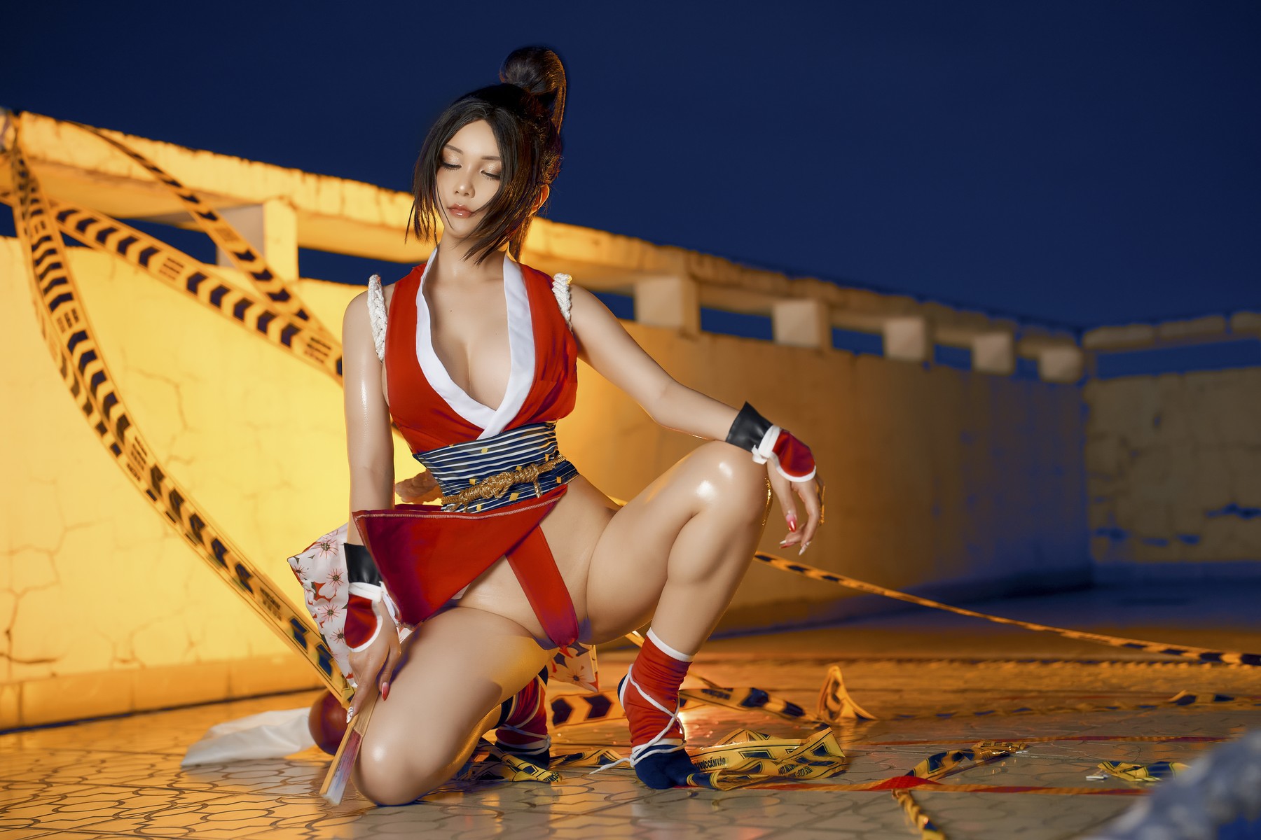 Cosplay JoyceLin 不知火舞 Mai Shiranui 12