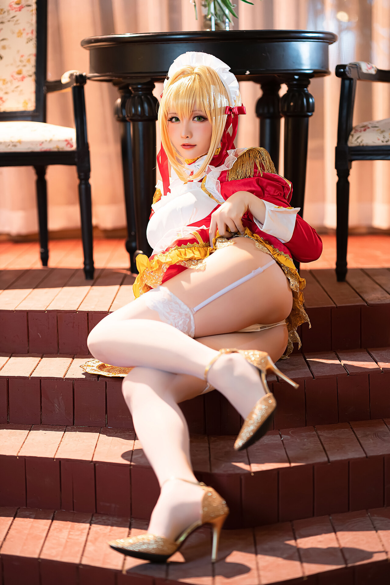 [Hoshilily 星之迟迟] Nero Claudius Maid ネロ・クラウディウス 22