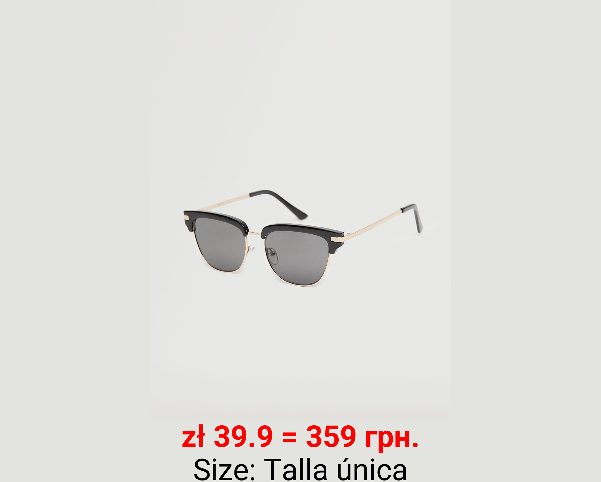 Gafas de sol montura metálica