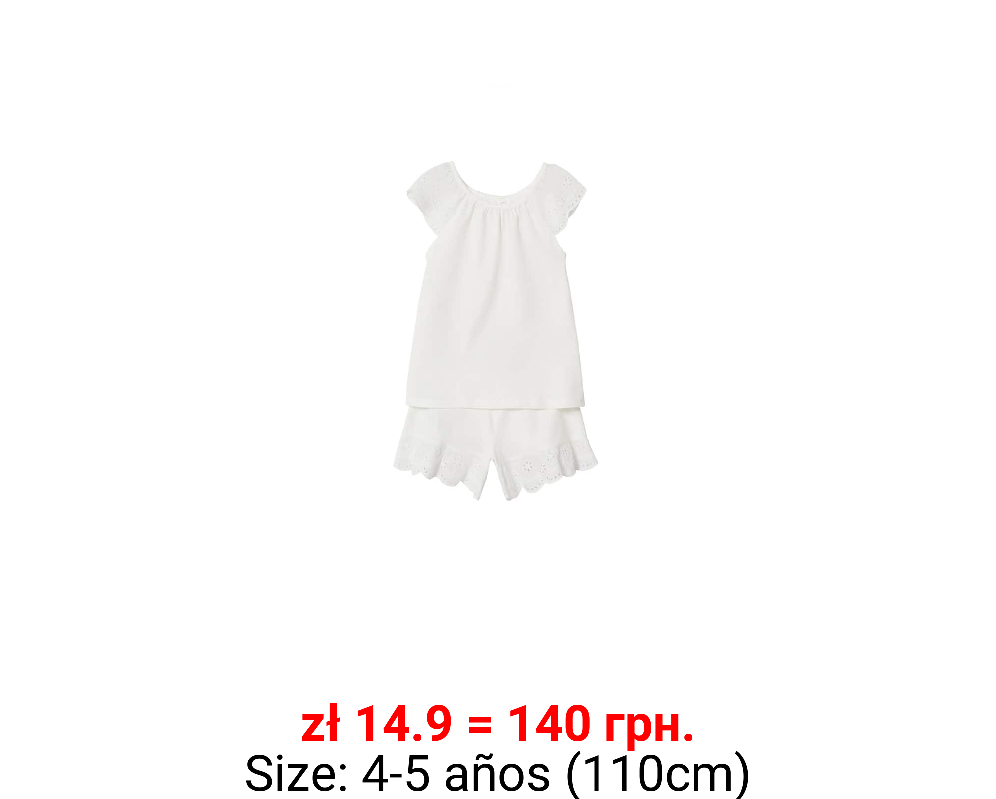 Pack pijama detalles bordados