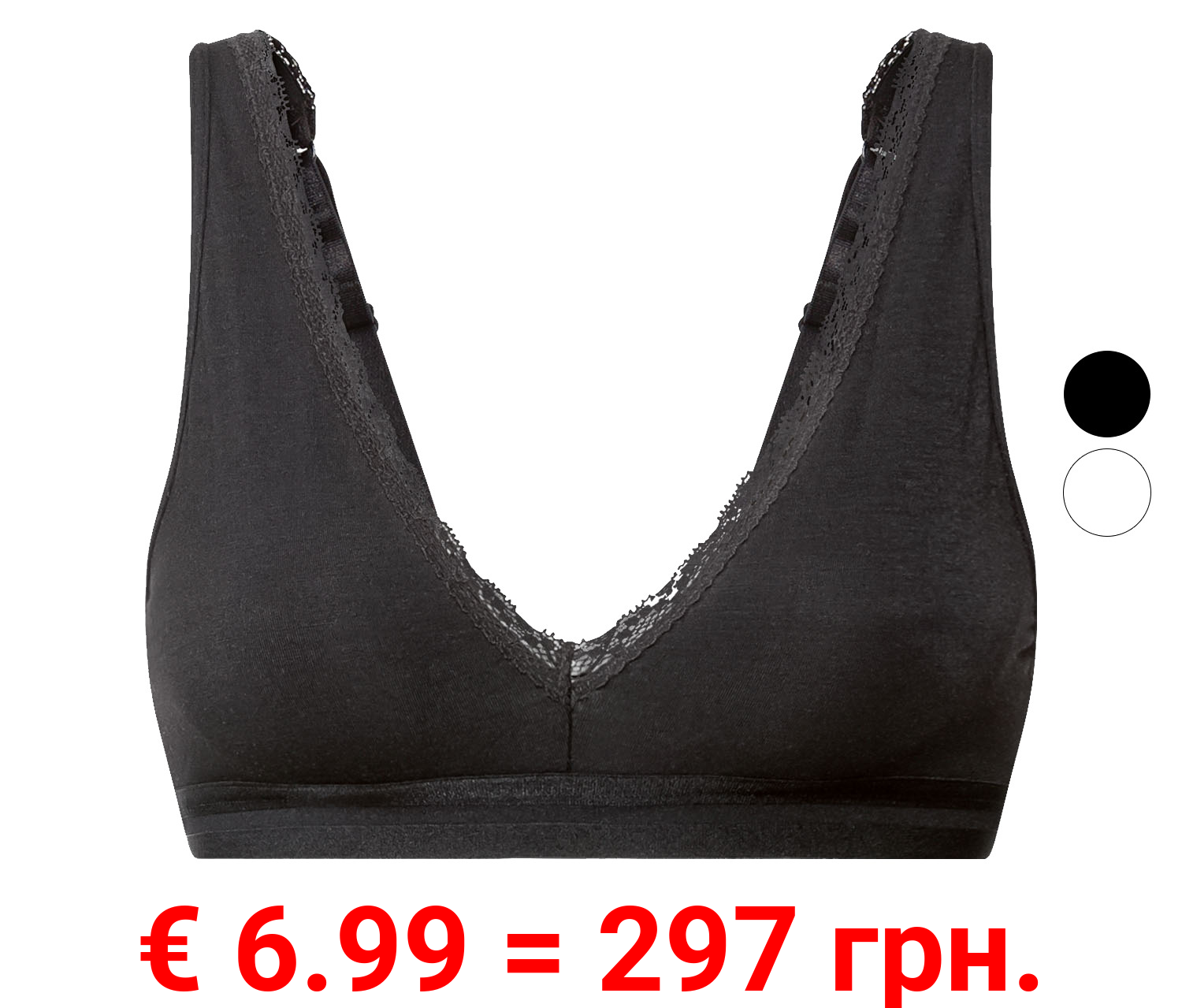 esmara® Damen Soft-BH mit eleganter Spitze