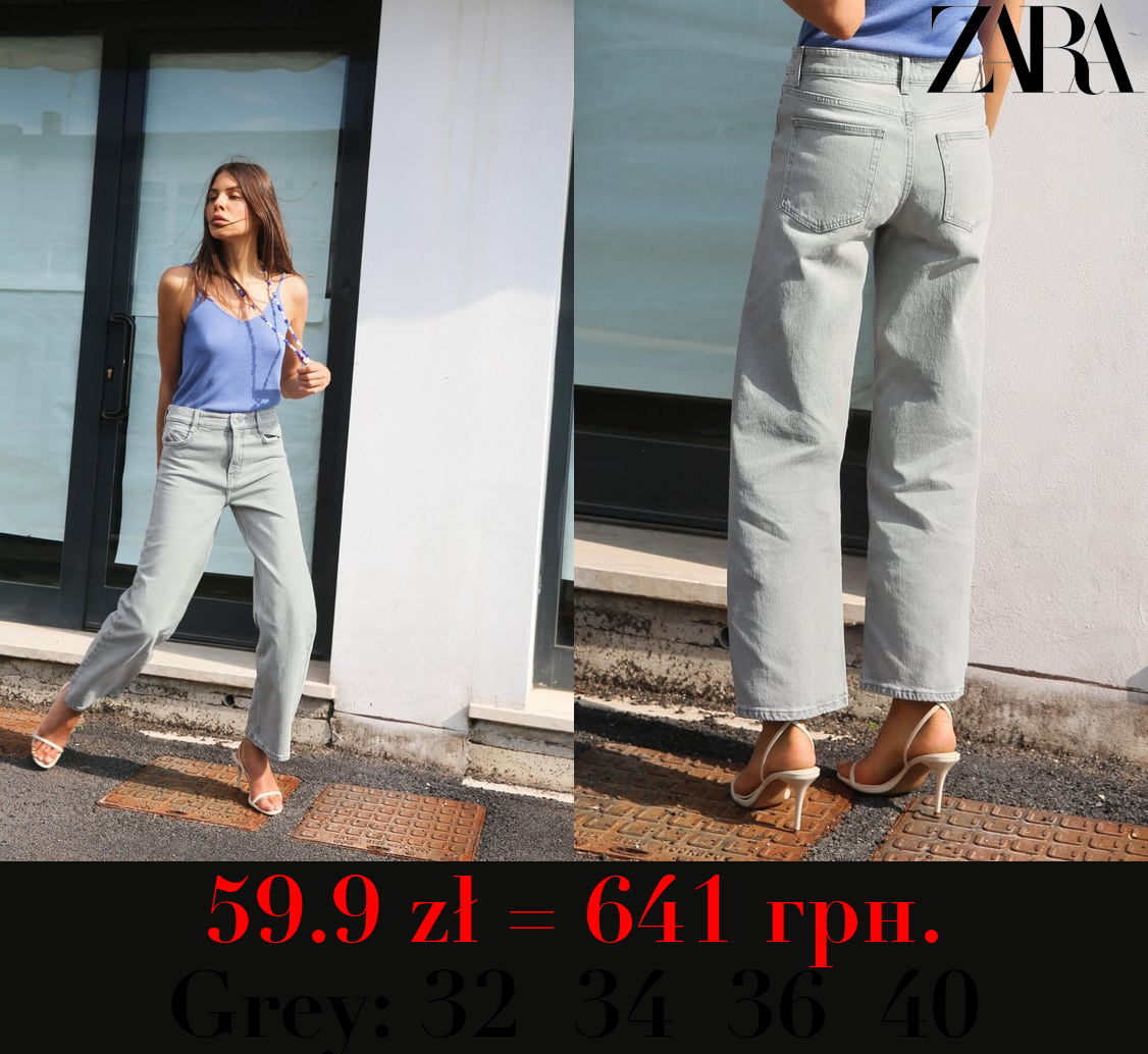 Z1975 STRAIGHT ANKLE COMFORT HIGH-WAIST JEANS