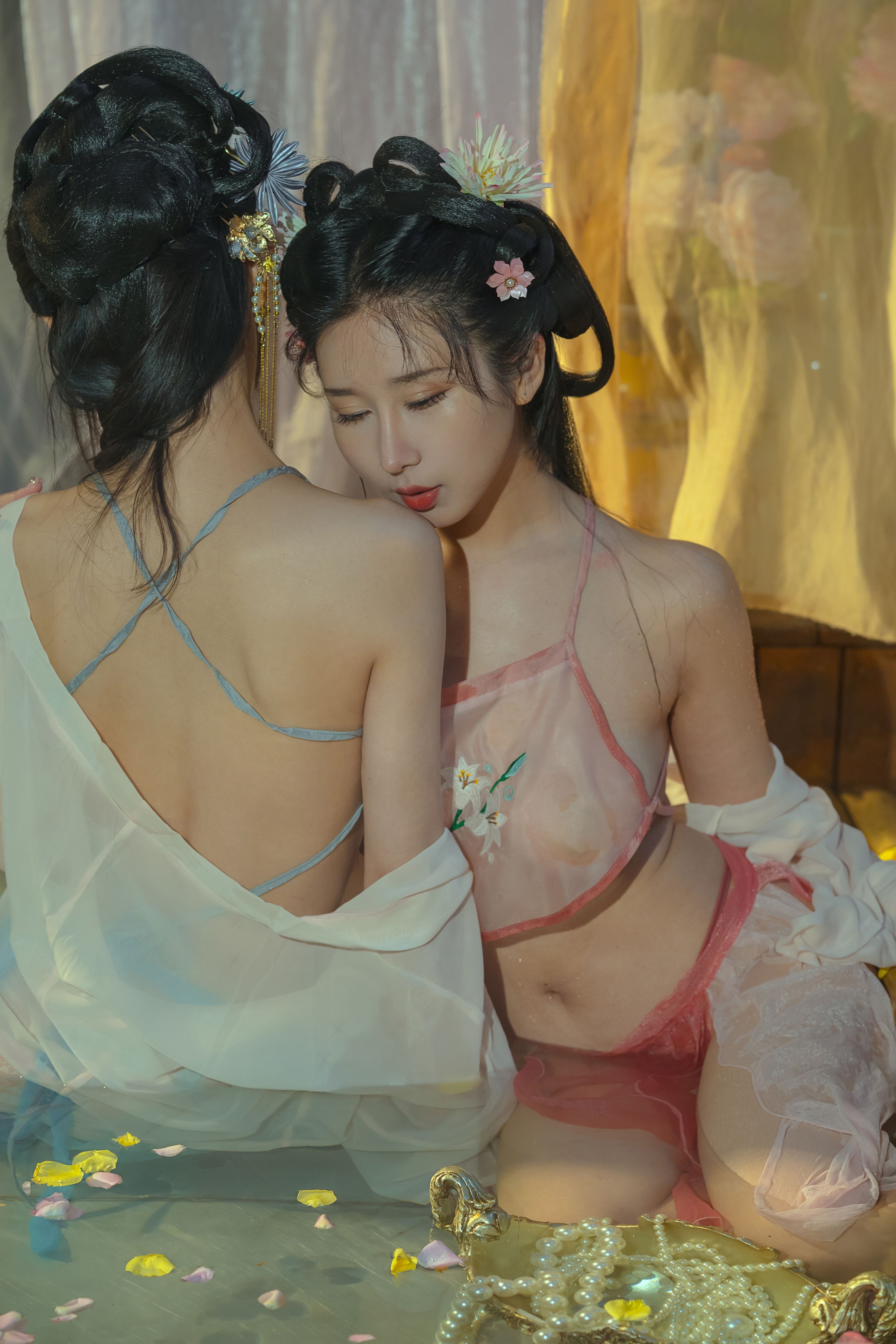 云溪溪 奶桃桃&予十七水池 7
