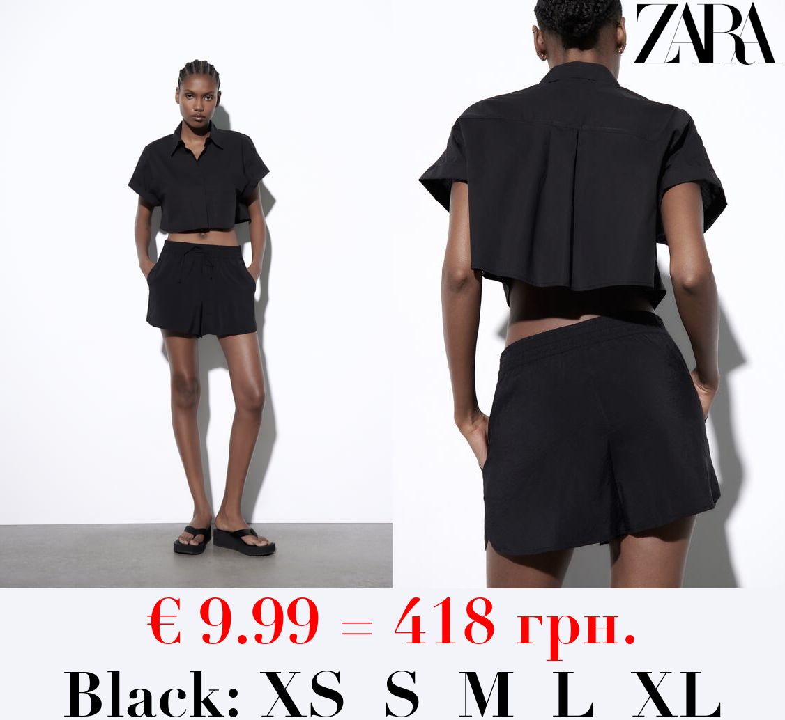 SHORTS WITH TIE DETAIL