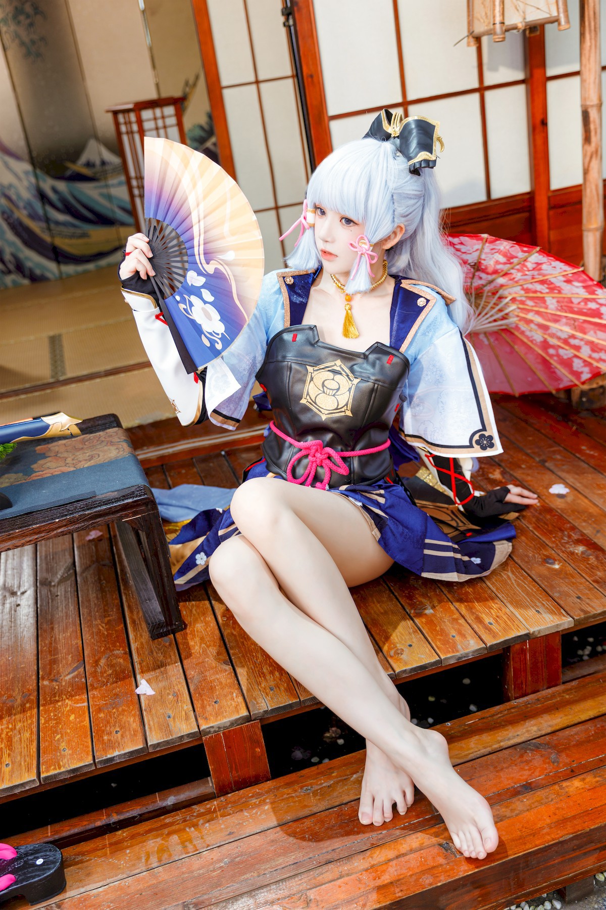Cosplay 桜桃喵 神里绫华 Ayaka Kamisato 10