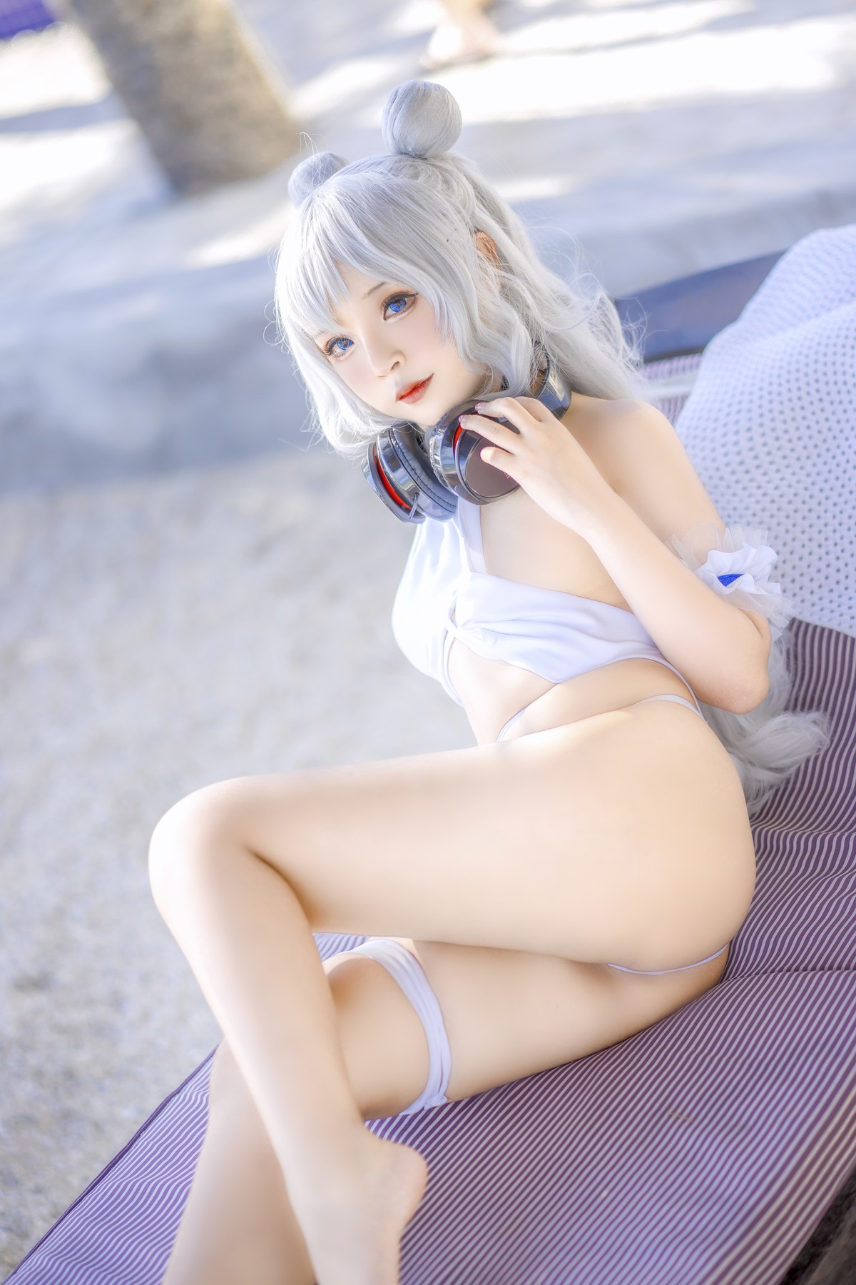 Sayo Momo Cosplay 恶毒 ル・マラン Le Malin bikini 7