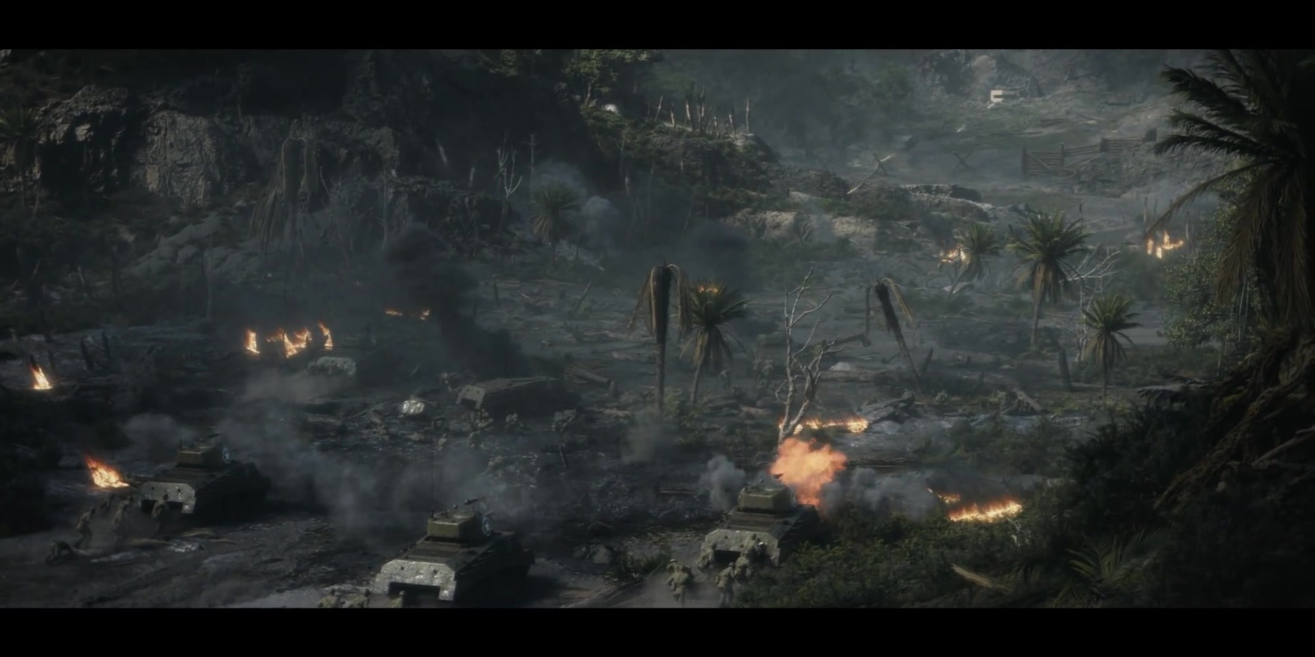 Discover the various environments and battles in Call of Duty: Vanguard.