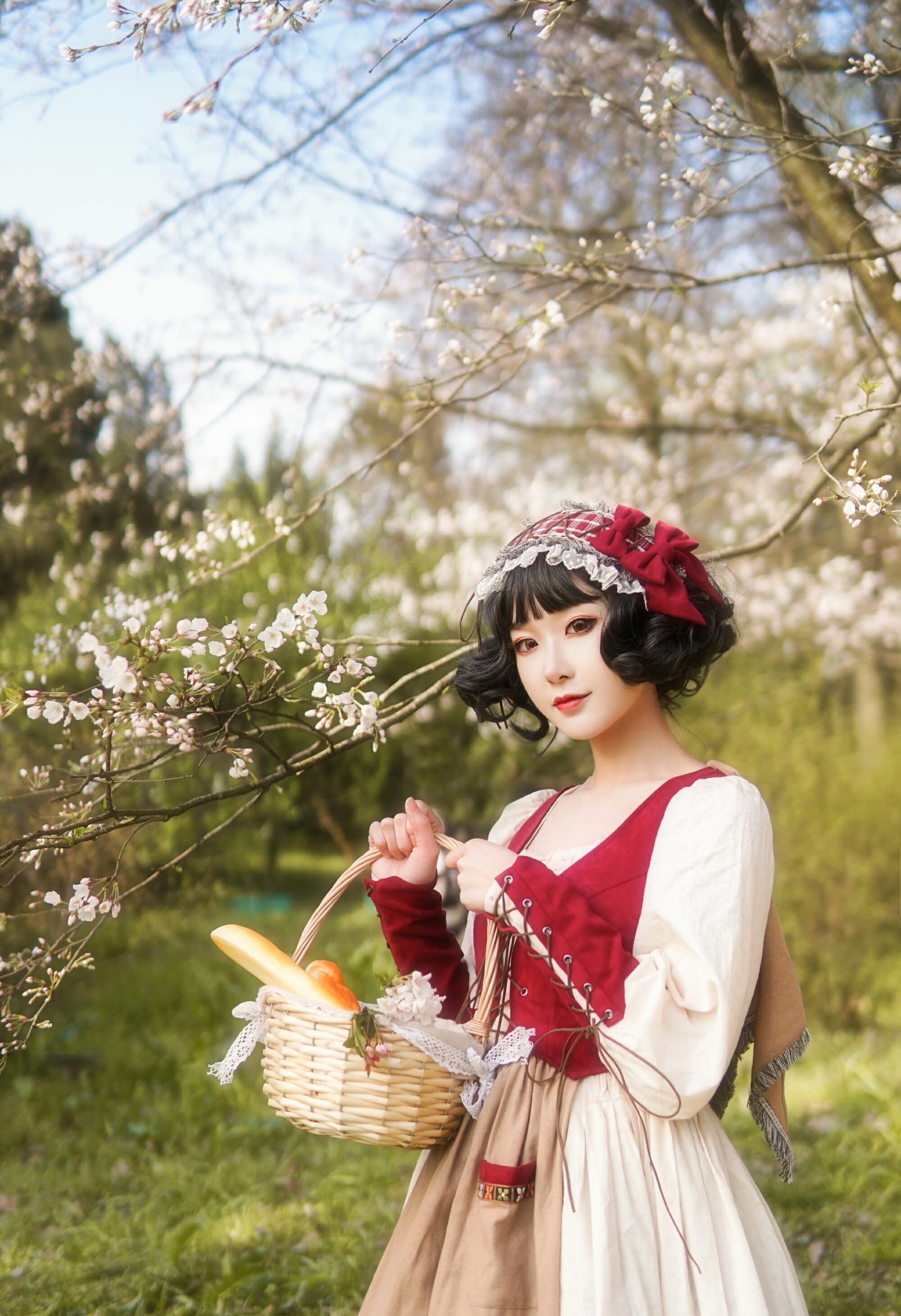 阿包也是兔娘-lolita红裙2 [28P] 1