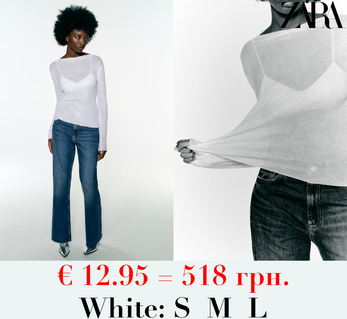 CREPE COTTON T-SHIRT