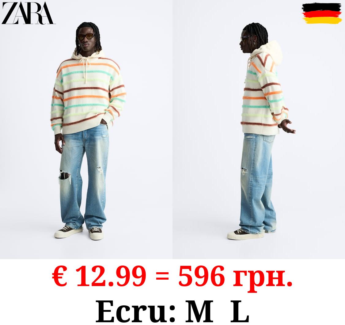 STRIPED JACQUARD SWEATER