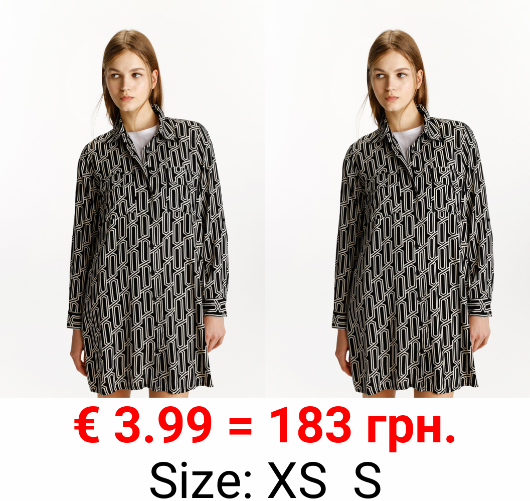 Short shirt dress