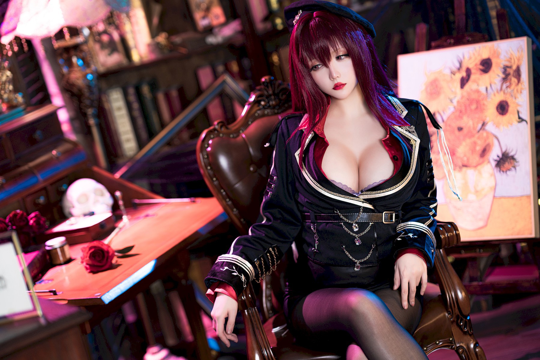 星之迟迟 Cosplay 斯卡哈 真红教枪 10