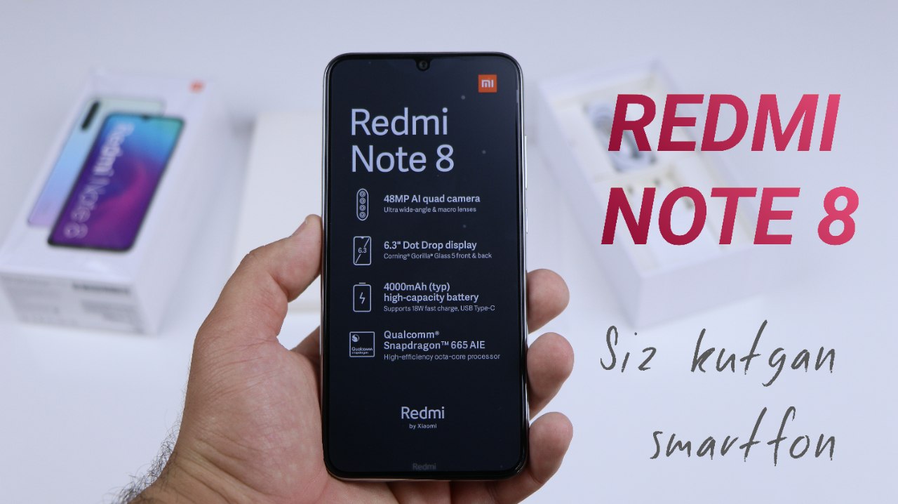 Redmi Note 8 2022 Narxi O Zbekistonda