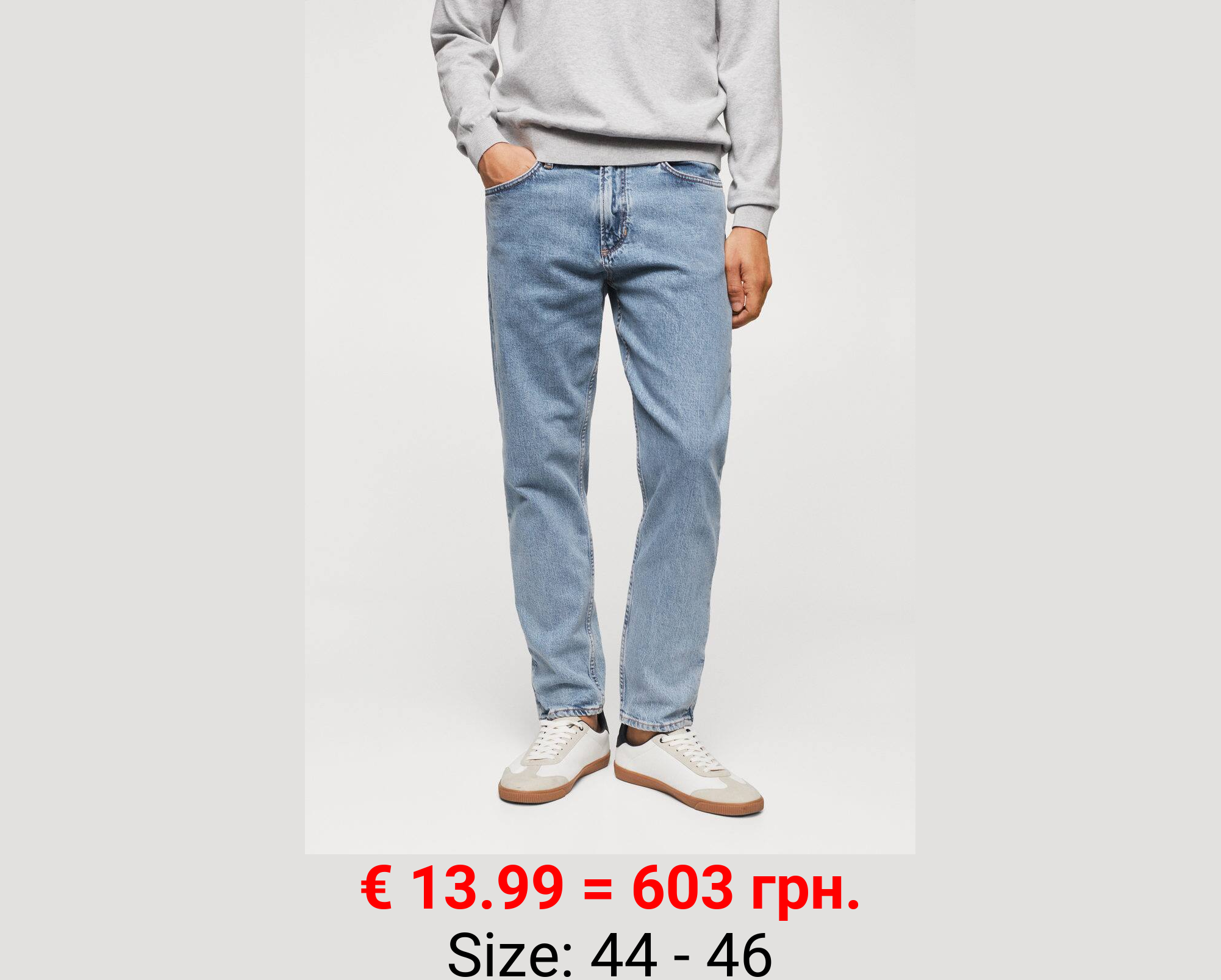 Jeans ben tapered cropped