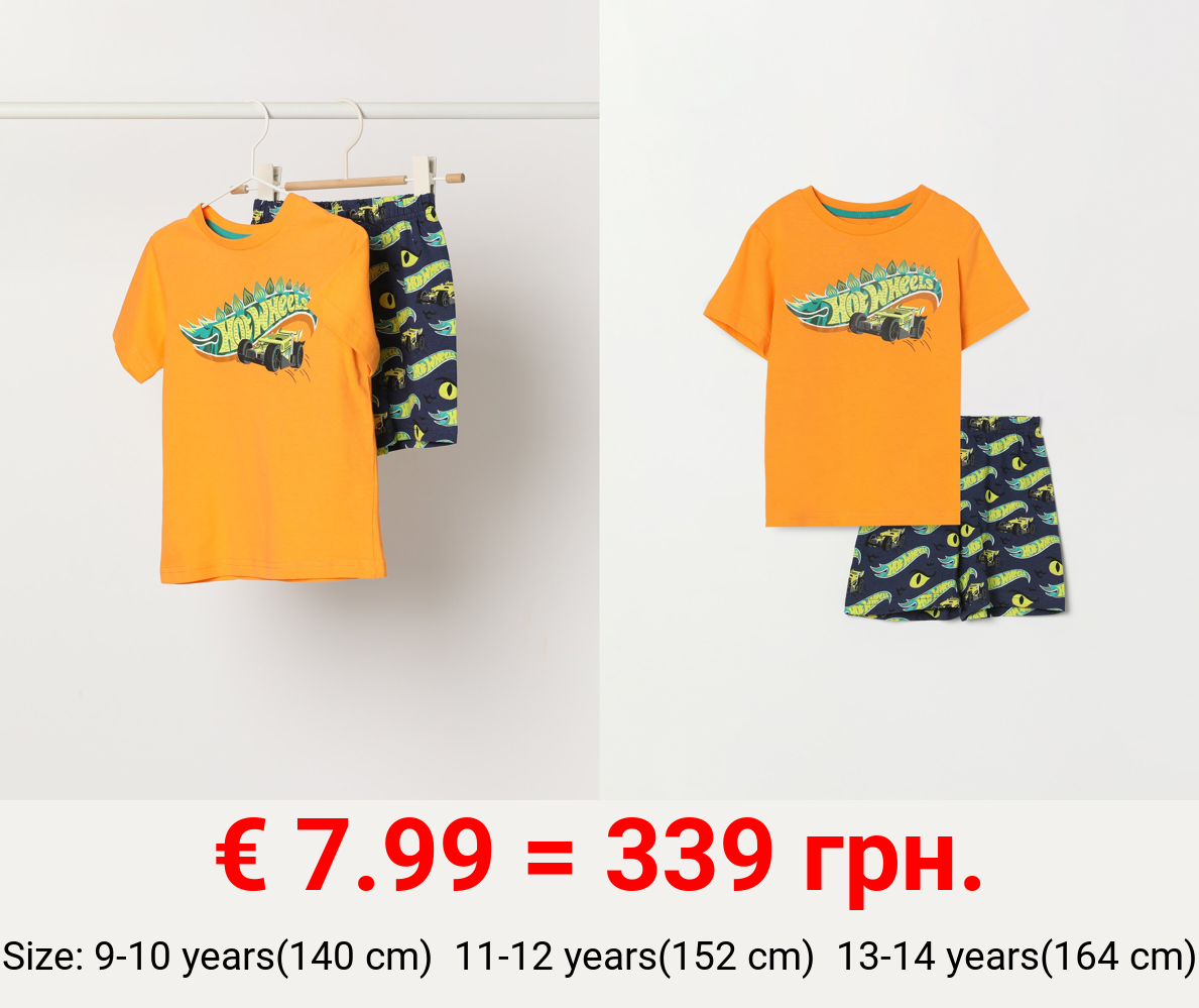 Hot Wheels ® Mattel print short pyjamas