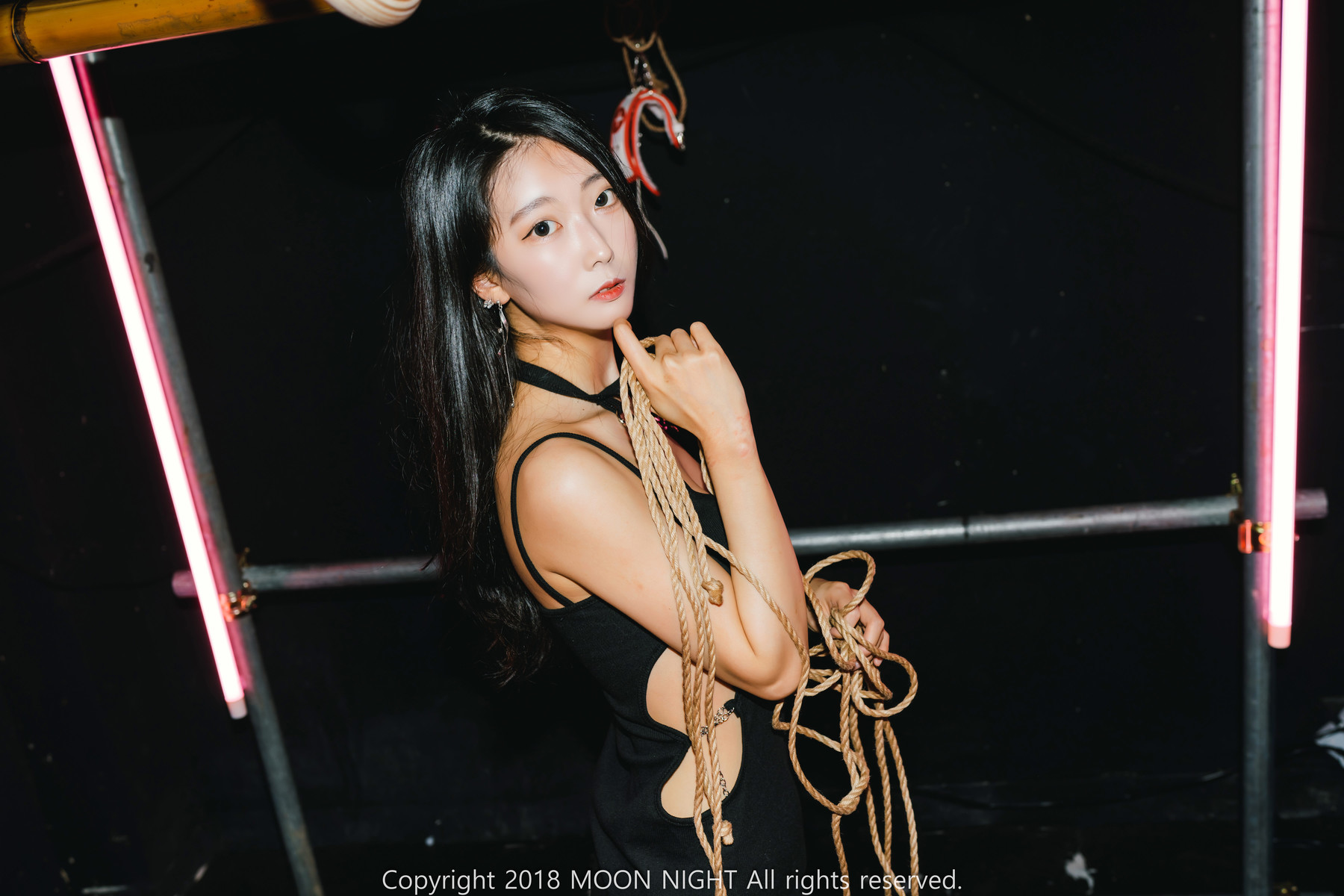 Mona 모나, [Moon Night Snap] SM Club Art Bondage Set.01 2