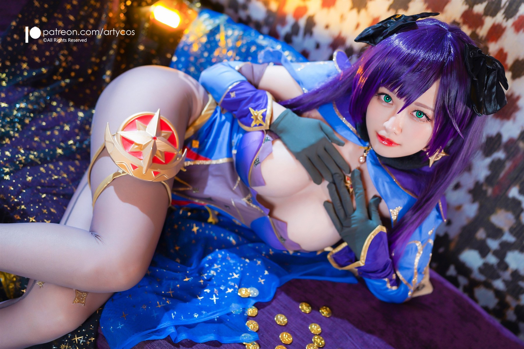 Cosplay Arty亞緹 Mona Genshin 6