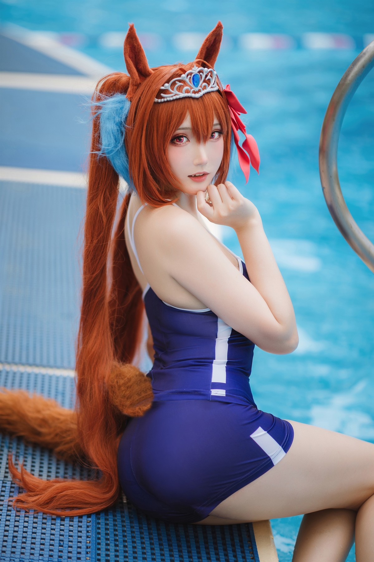Cosplay 瓜希酱福利 赛马娘 大和赤骥 19