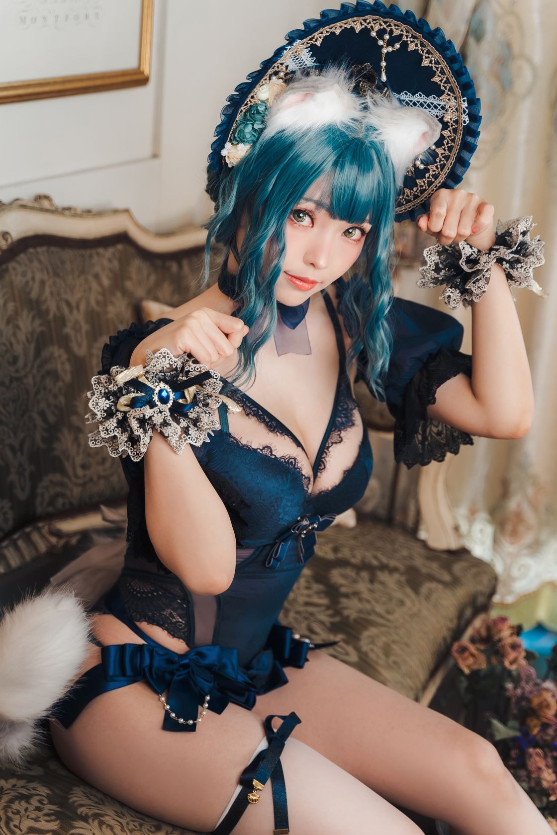 ElyEE子 Scottish Fold Cat Doll 摺耳貓少女人形 53