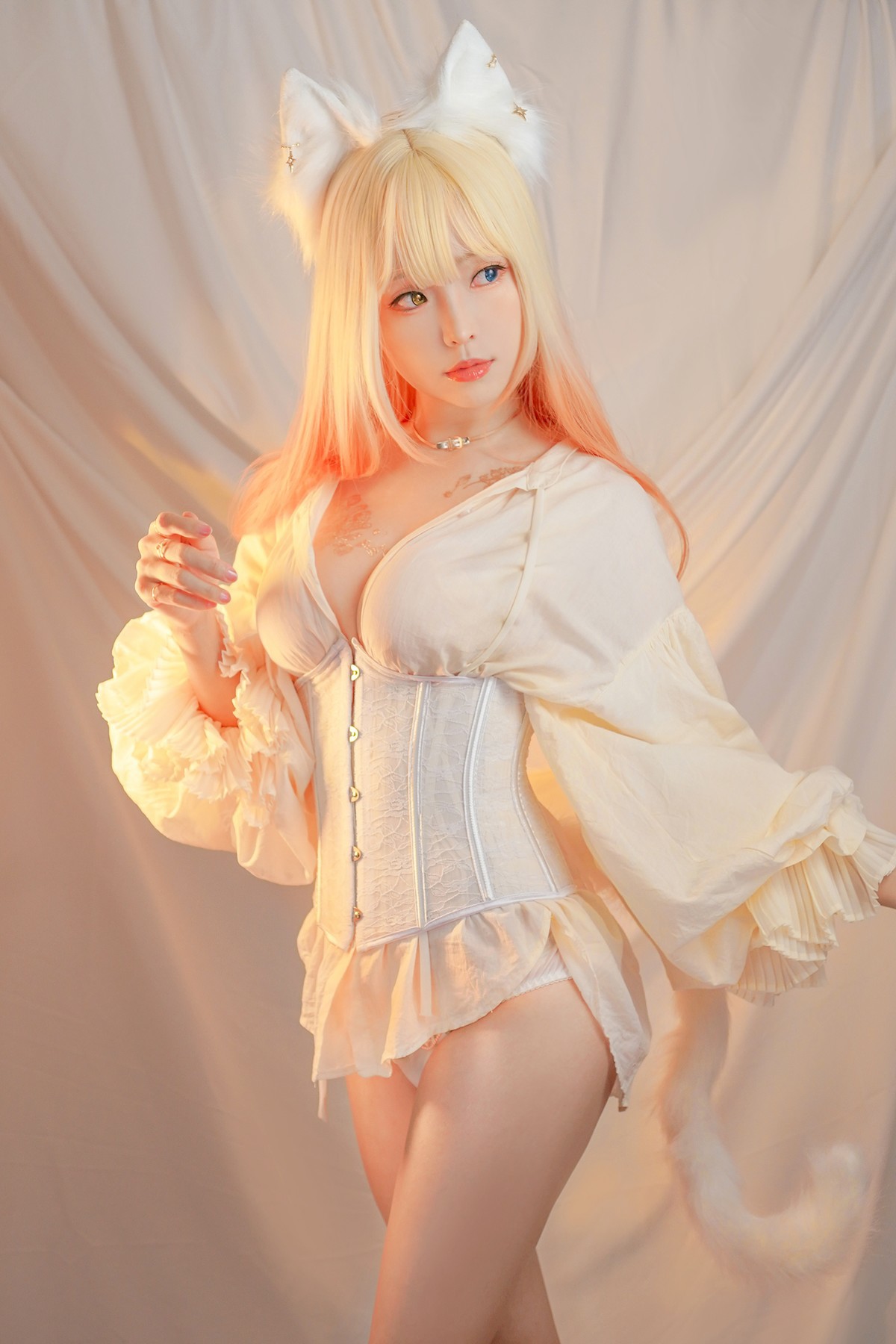 Cosplay ElyEE子 Cat魔女與貓 24