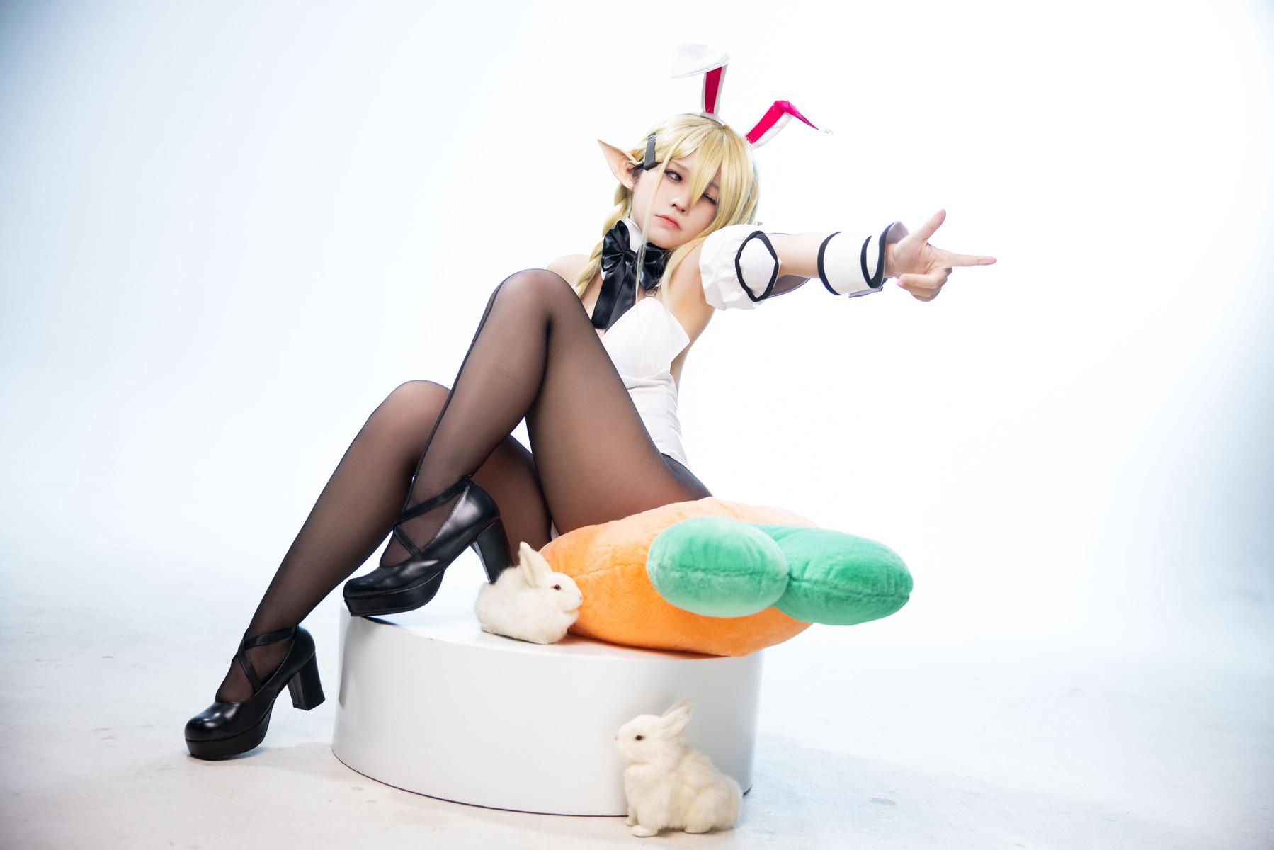 Cosplay G44不会受伤 水兰儿兔女郎 8