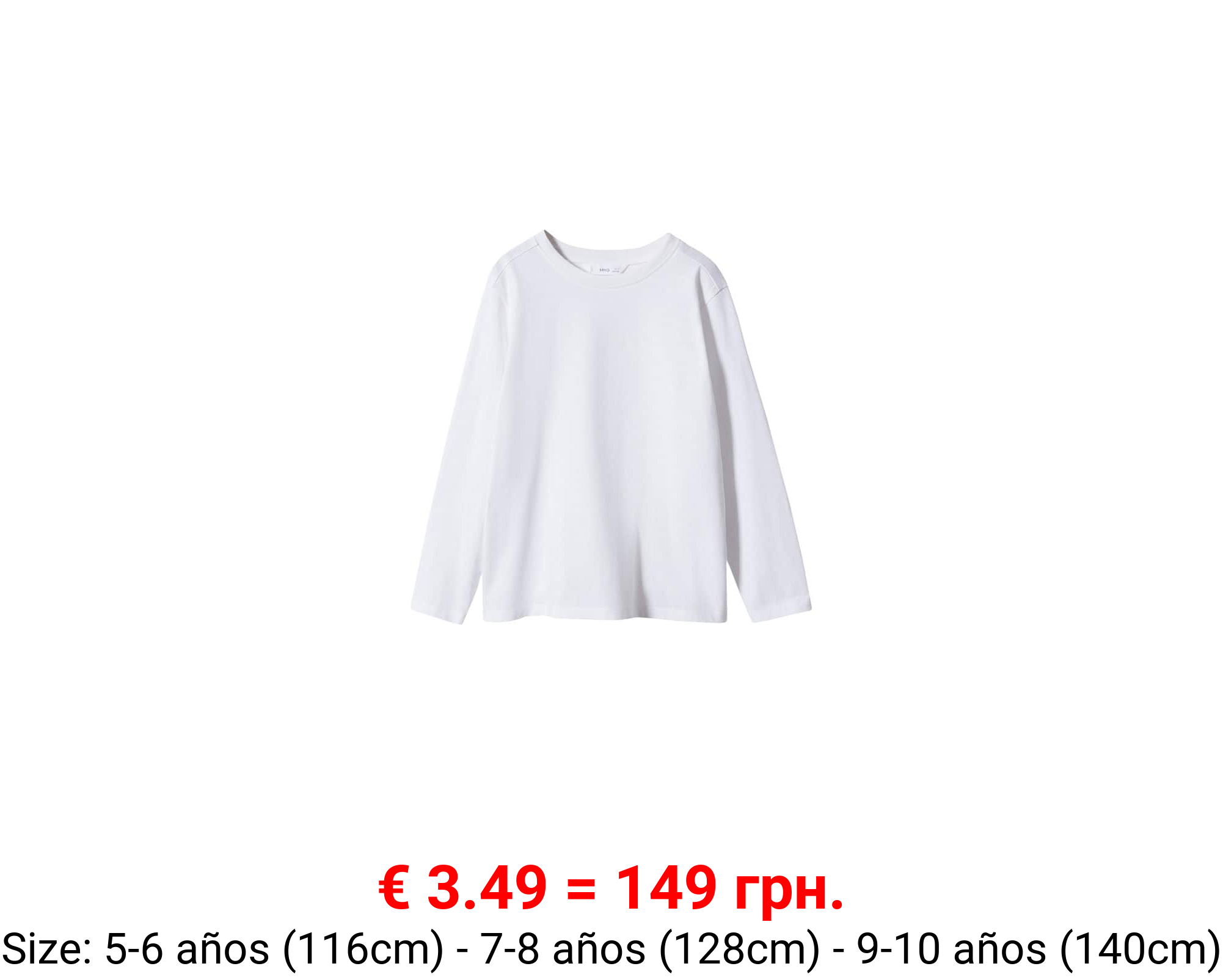 Camiseta manga larga